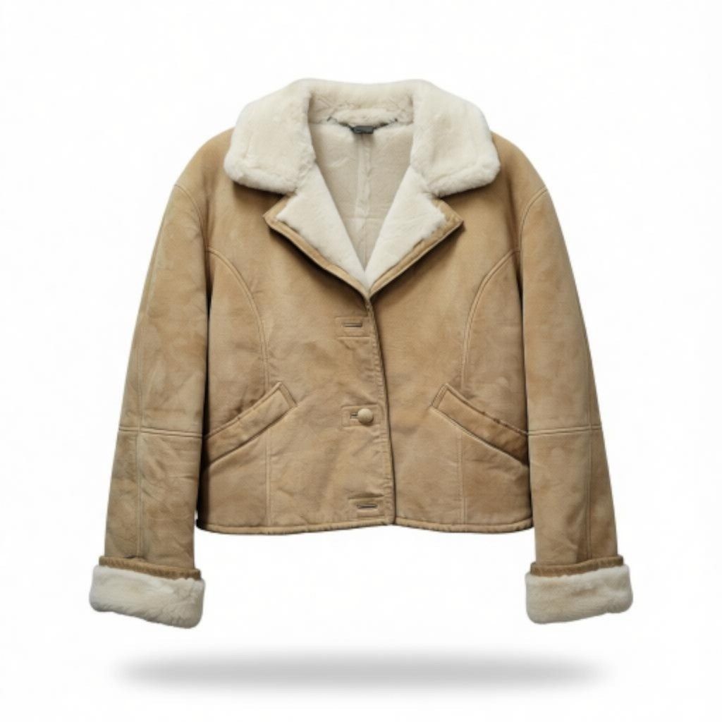 Gallery Dept. GALLERY Vintage Genuine Leather Modacrylic Lined Jacket Larg Size L / US 10 / IT 46 - 4 Thumbnail