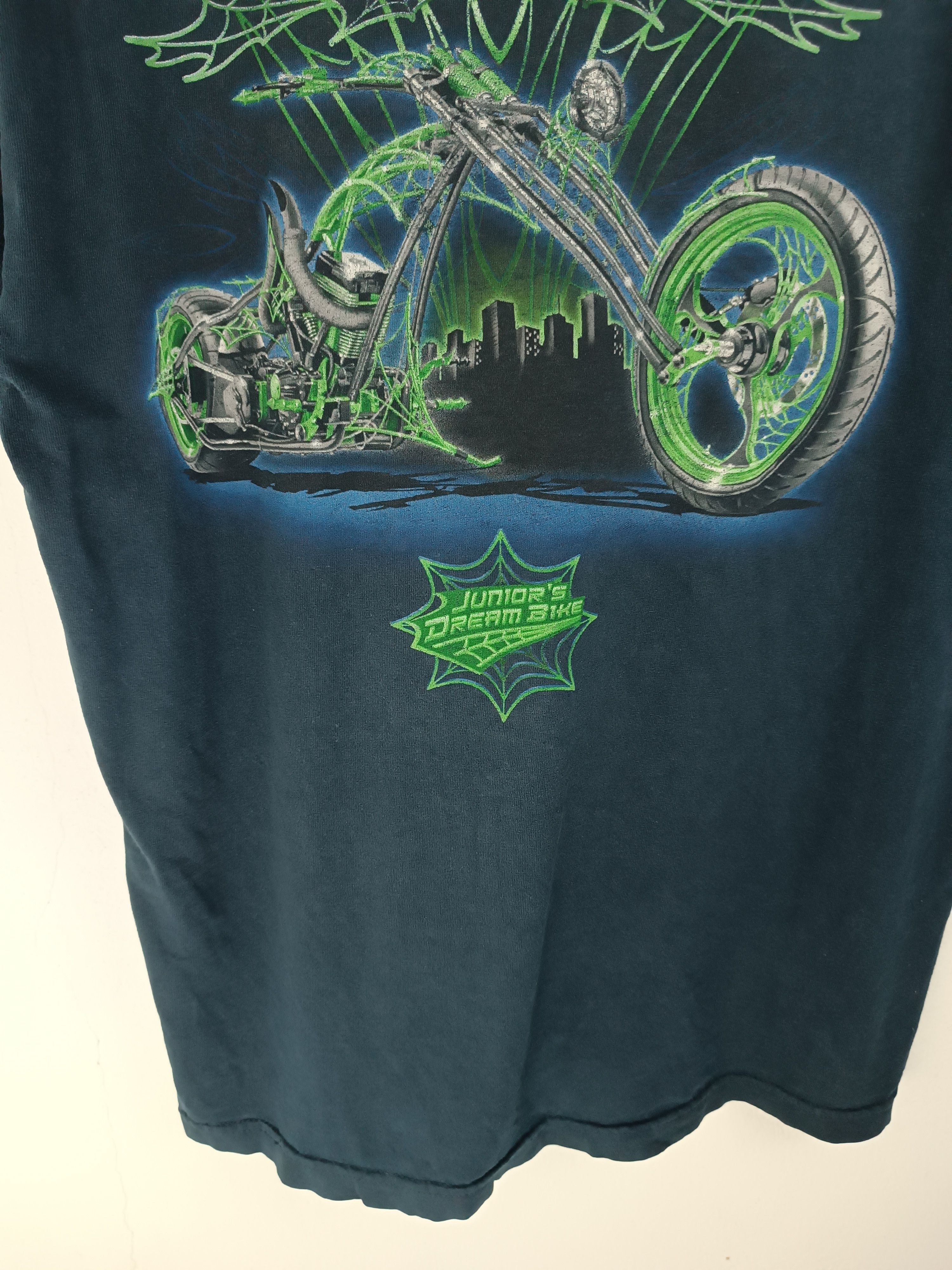 Harley Davidson THRASHED FADED VINTAGE Y2K AMERICAN CHOPPER west coast Size US L / EU 52-54 / 3 - 16 Thumbnail