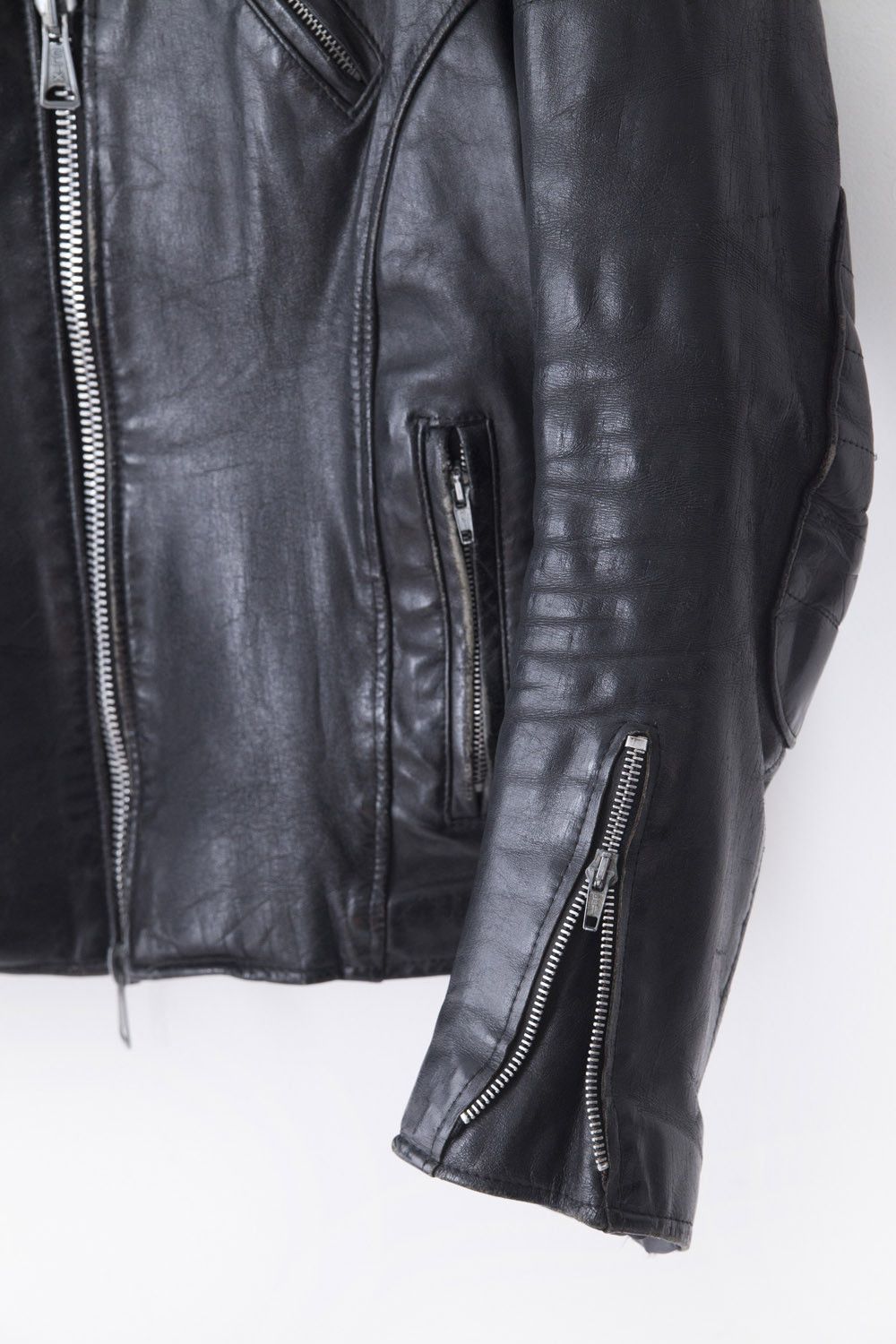Vintage Vintage 1980's single rider leather jacket Size US M / EU 48-50 / 2 - 3 Thumbnail