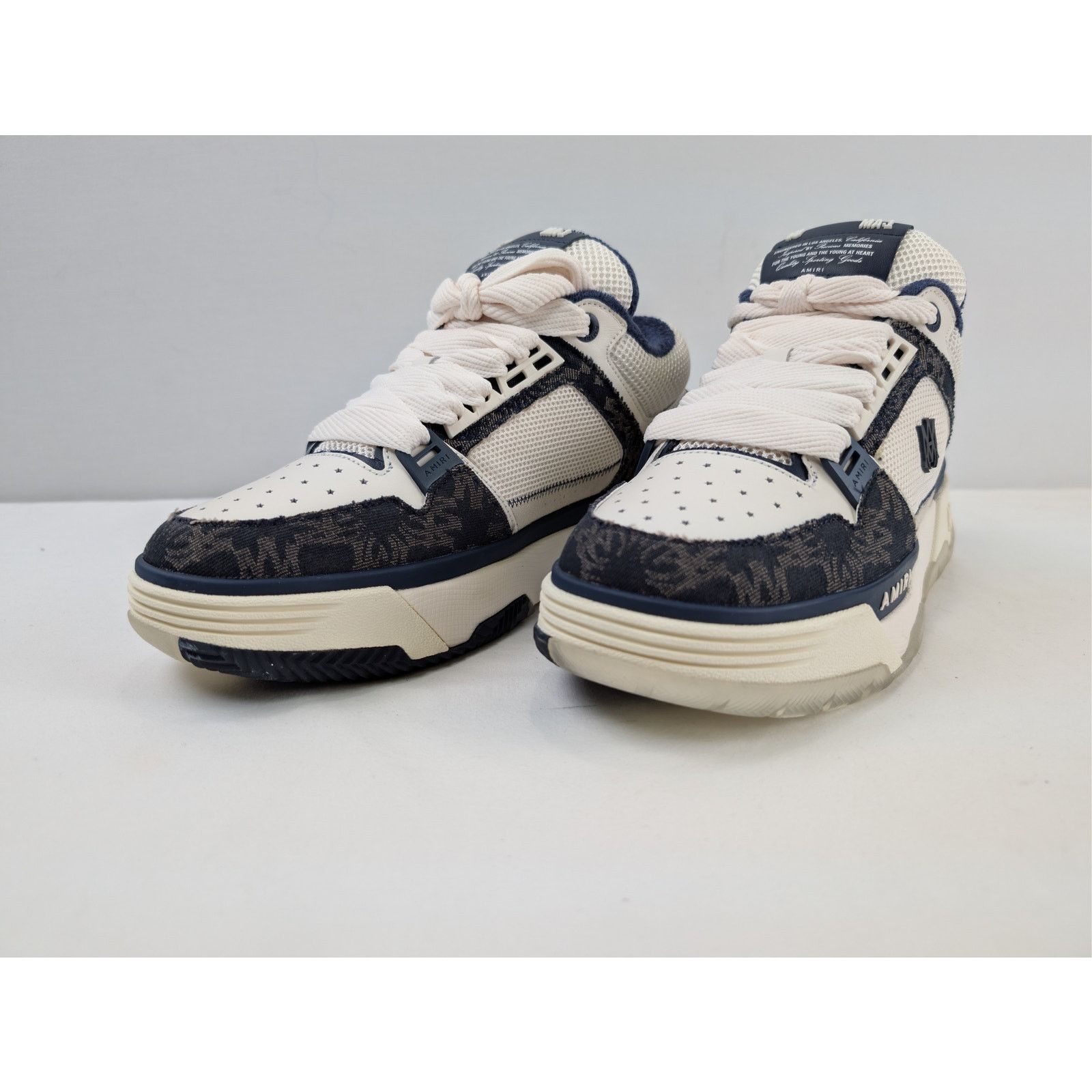 Amiri o1rshd1 MA Quad MA-1 Sneakers in Midnight Indigo Size US 10 / EU 43 - 8 Thumbnail
