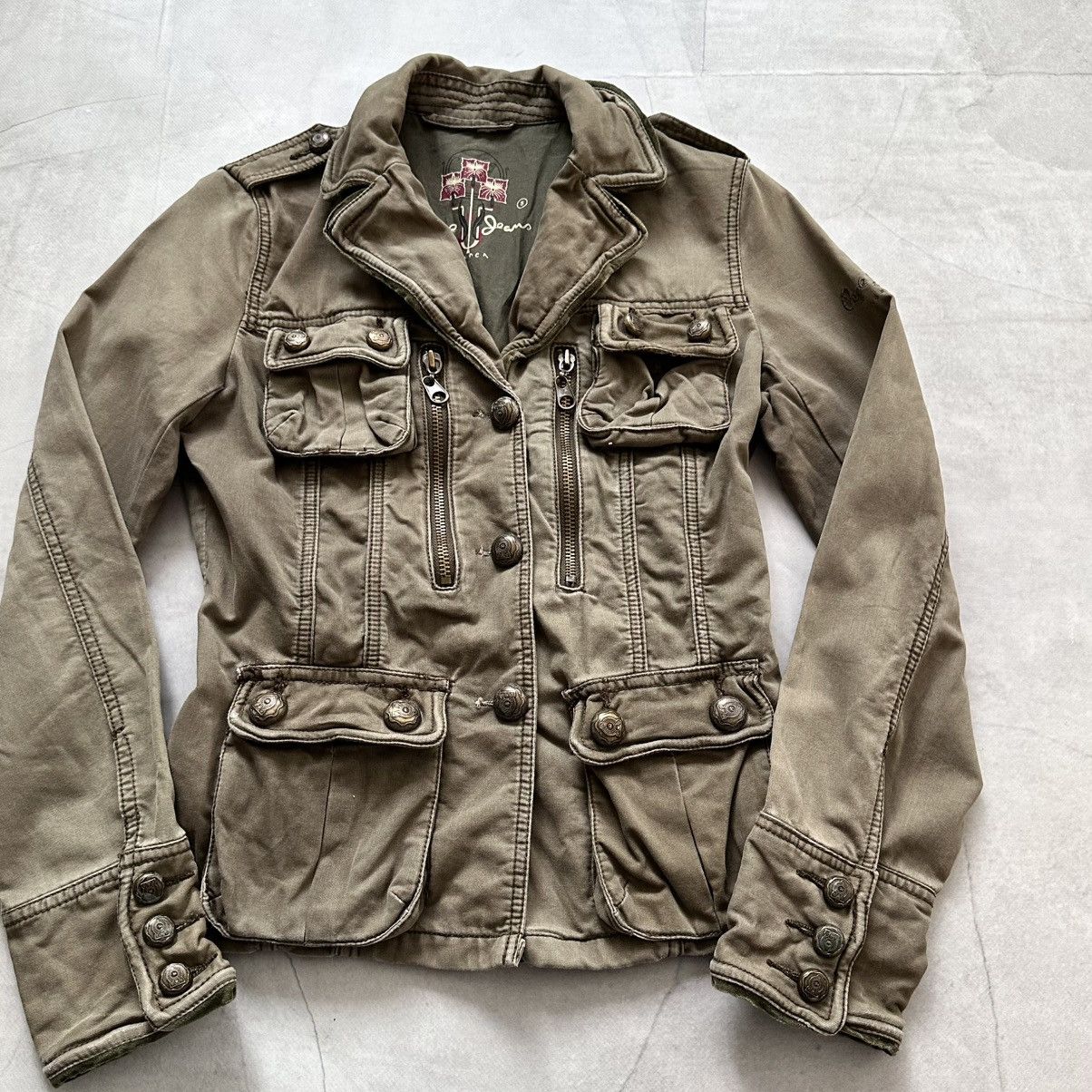 Hysteric Glamour × Undercover 00s Napoleon Military Multipocket Jacket LGB YSL PPFM Vibe Size S / US 4 / IT 40 - 2 Thumbnail
