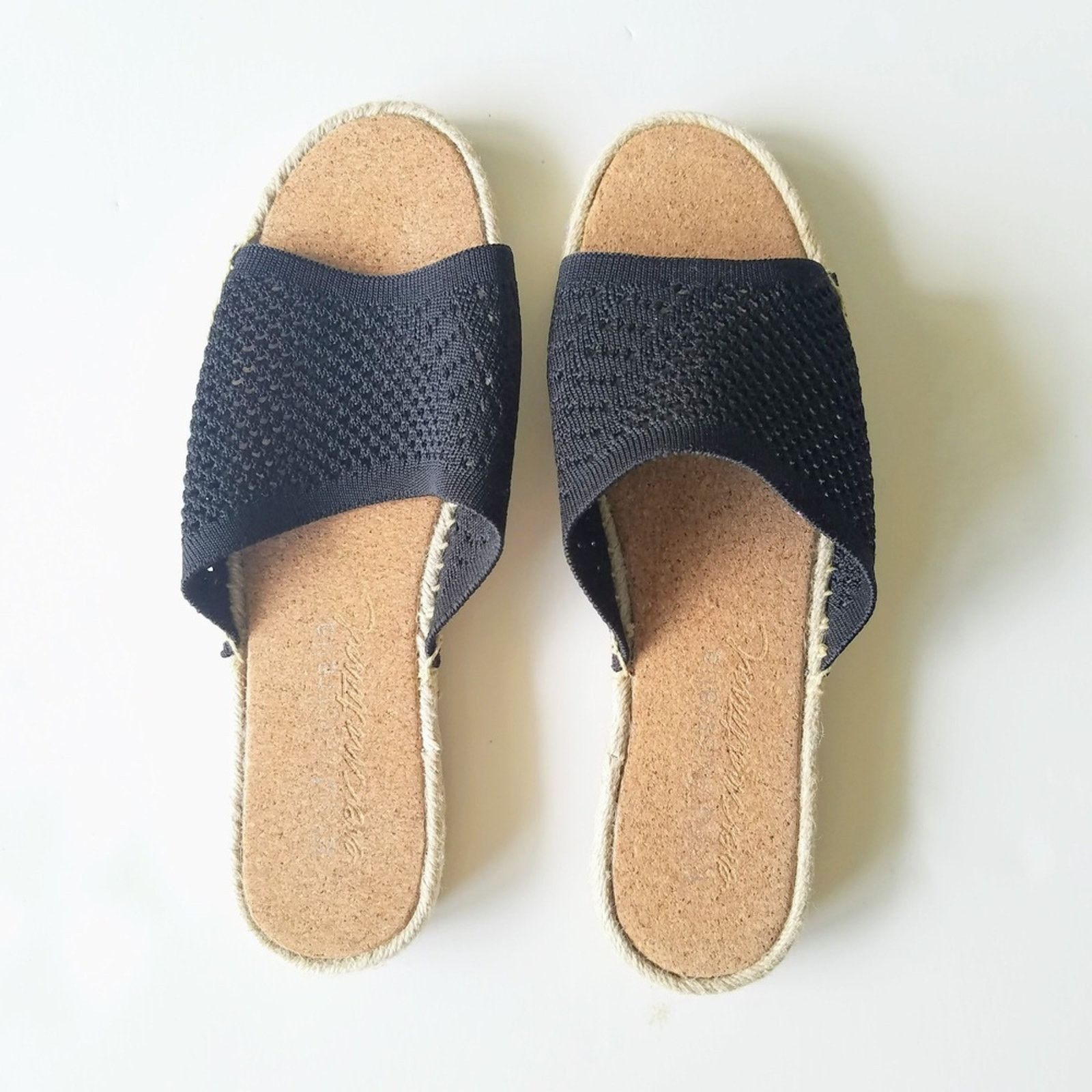 Other EMU Australia EBOR MAC espadrille slides sz 9 cork black Size US 9 / IT 39 - 4 Thumbnail