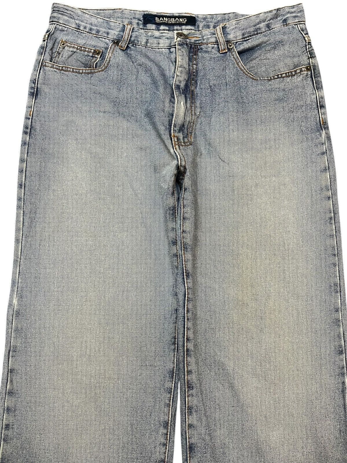 Japanese Brand × Southpole Vintage Bangbang Baggy Faded Denim Size US 33 - 2 Thumbnail
