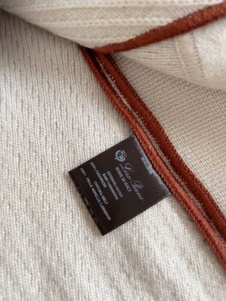Loro Piana LORO PIANA Cashmere jacquard sweater coat Size M / US 6-8 / IT 42-44 - 7 Thumbnail