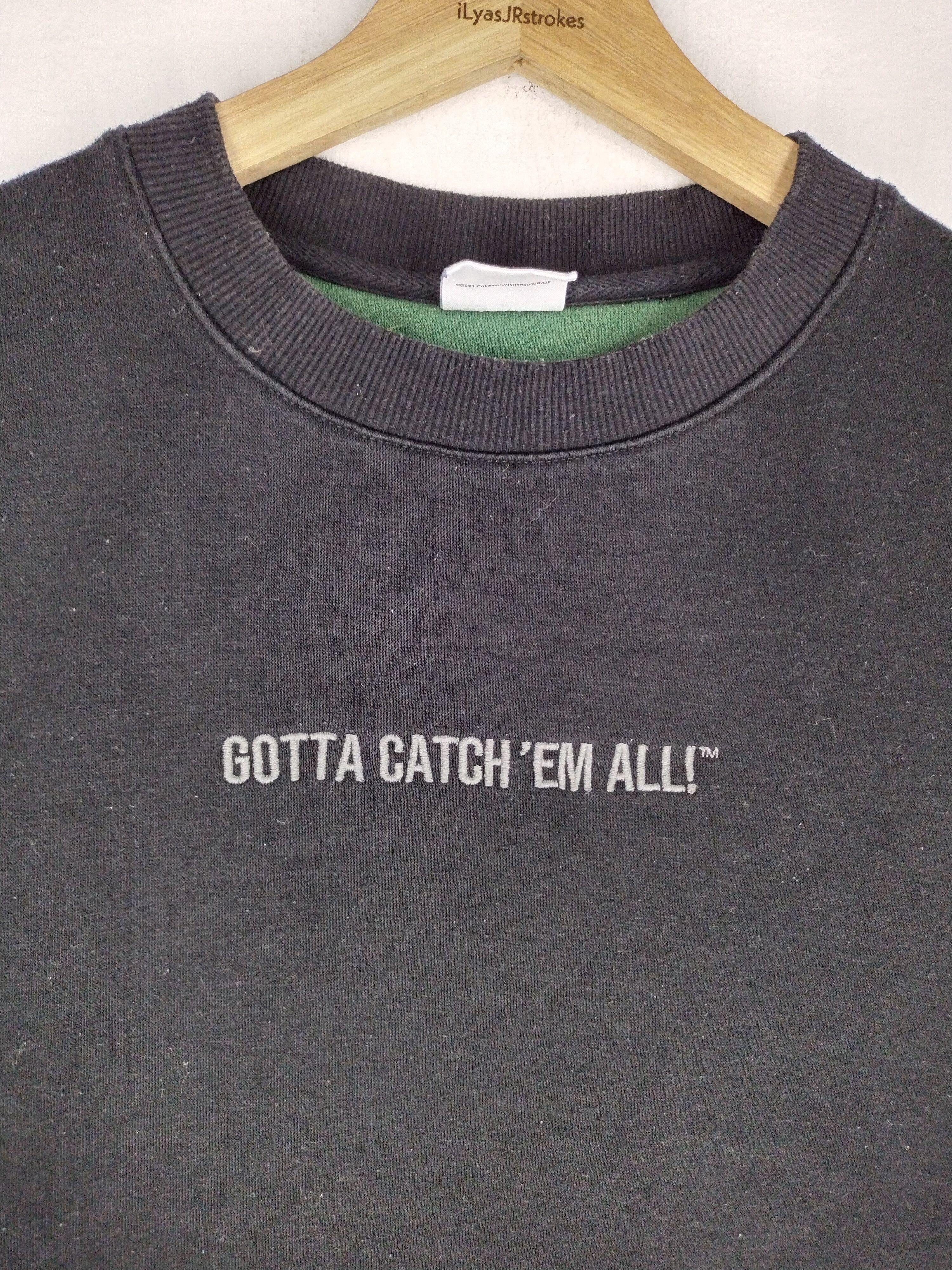 Japanese Brand × Pokemon Pokemon Line Up Team Sweatshirt Size US M / EU 48-50 / 2 - 4 Thumbnail