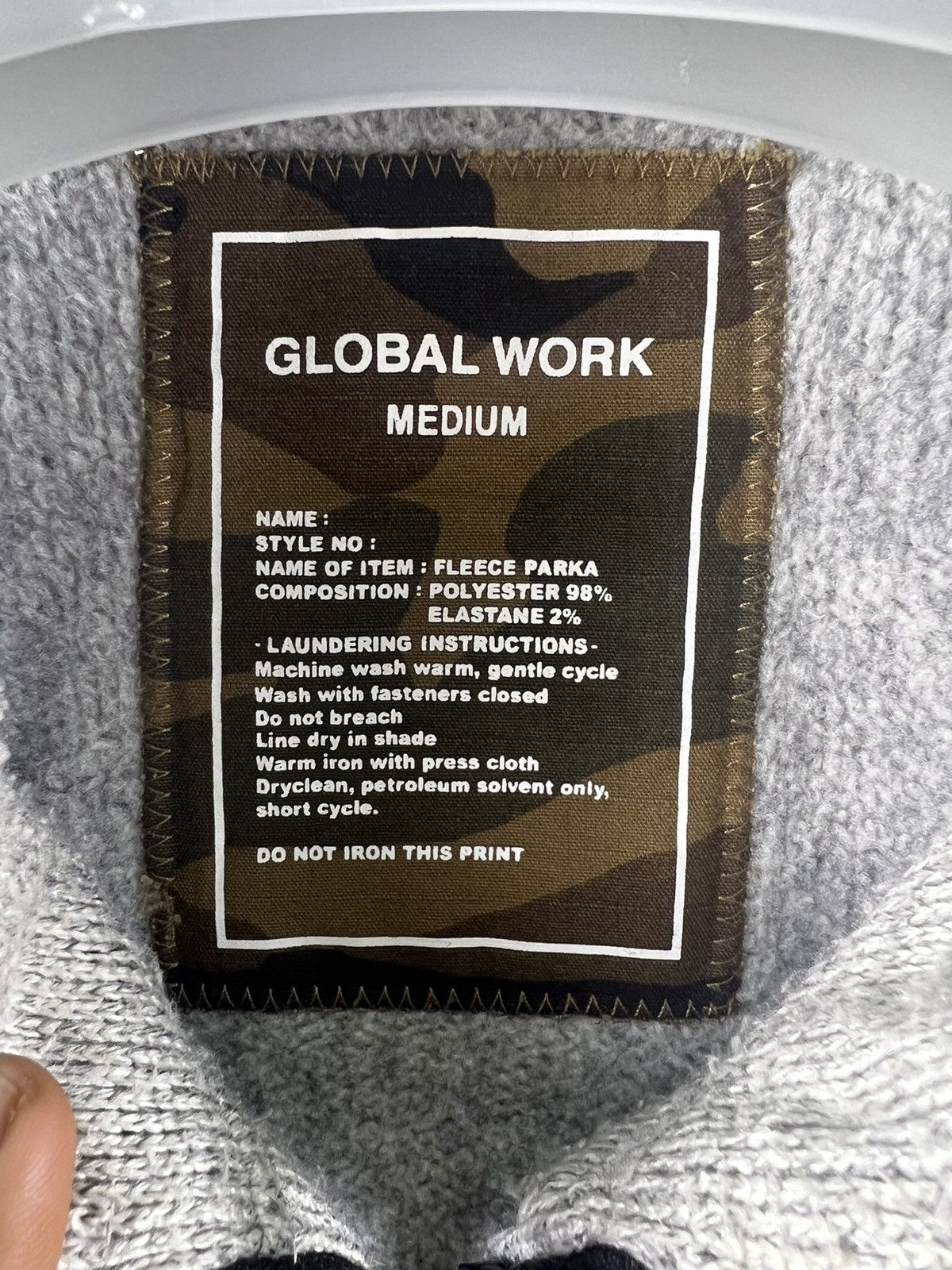 Global Work × Japanese Brand 🔥 GLOBAL WORK JAPAN HOODIES PULLOVER - M Size US M / EU 48-50 / 2 - 7 Thumbnail