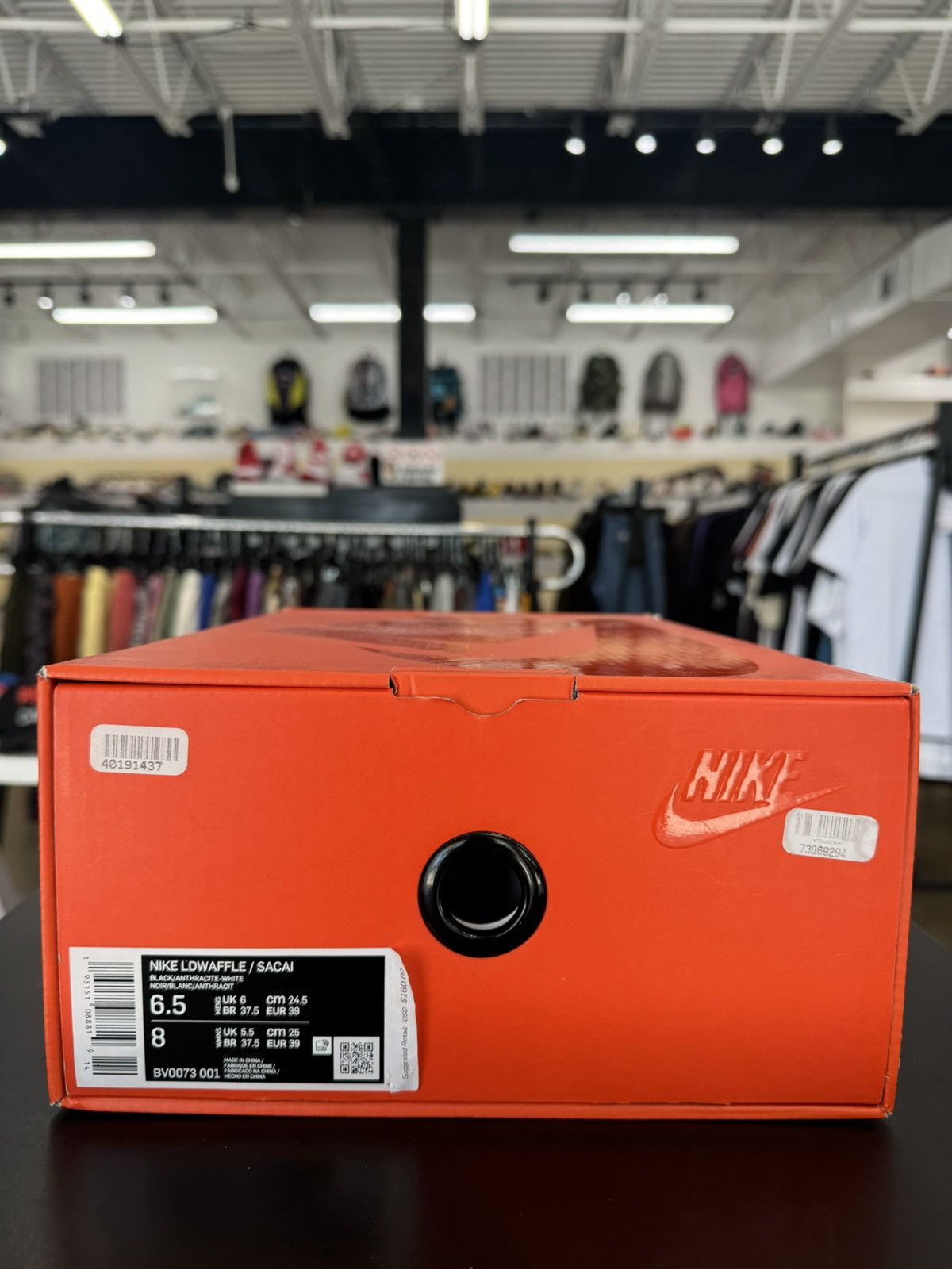 Nike × Travis Scott Nike LD Waffle x Sacai Black Sz. 6.5 Size US 6.5 / EU 39-40 - 9 Thumbnail