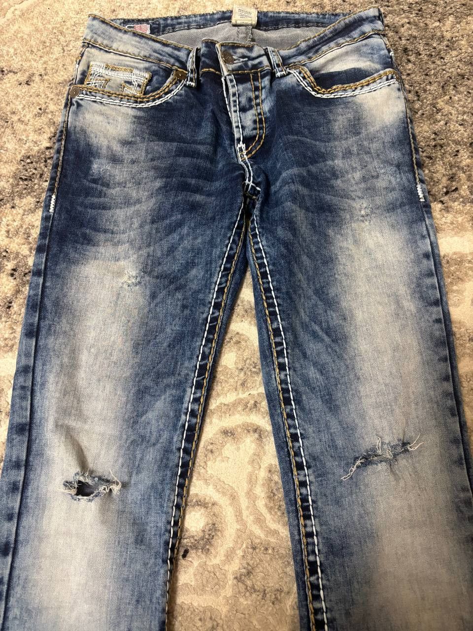 True Religion True Religion Rare Brand Jeans – Made in USA – Men’s 33x34 Size US 33 - 12 Thumbnail