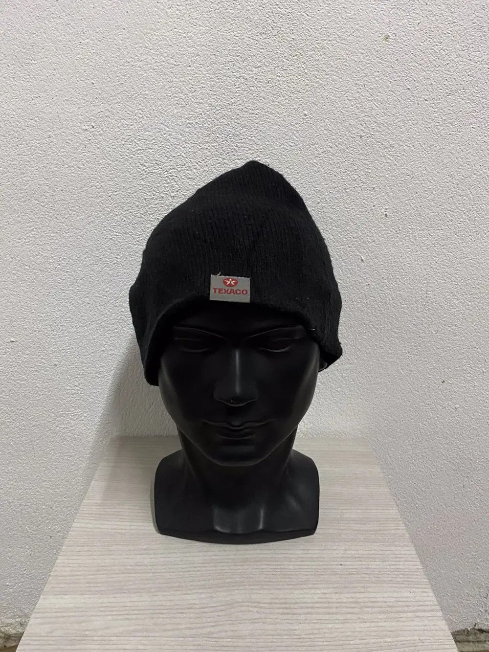 Japanese Brand × Vintage Vintage Texaco Small Logo Beanie Hat Size ONE SIZE - 2 Thumbnail