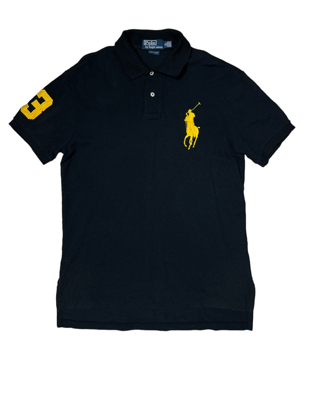 Polo Ralph Lauren × Vintage Polo ralph lauren big pony yellow no 3
