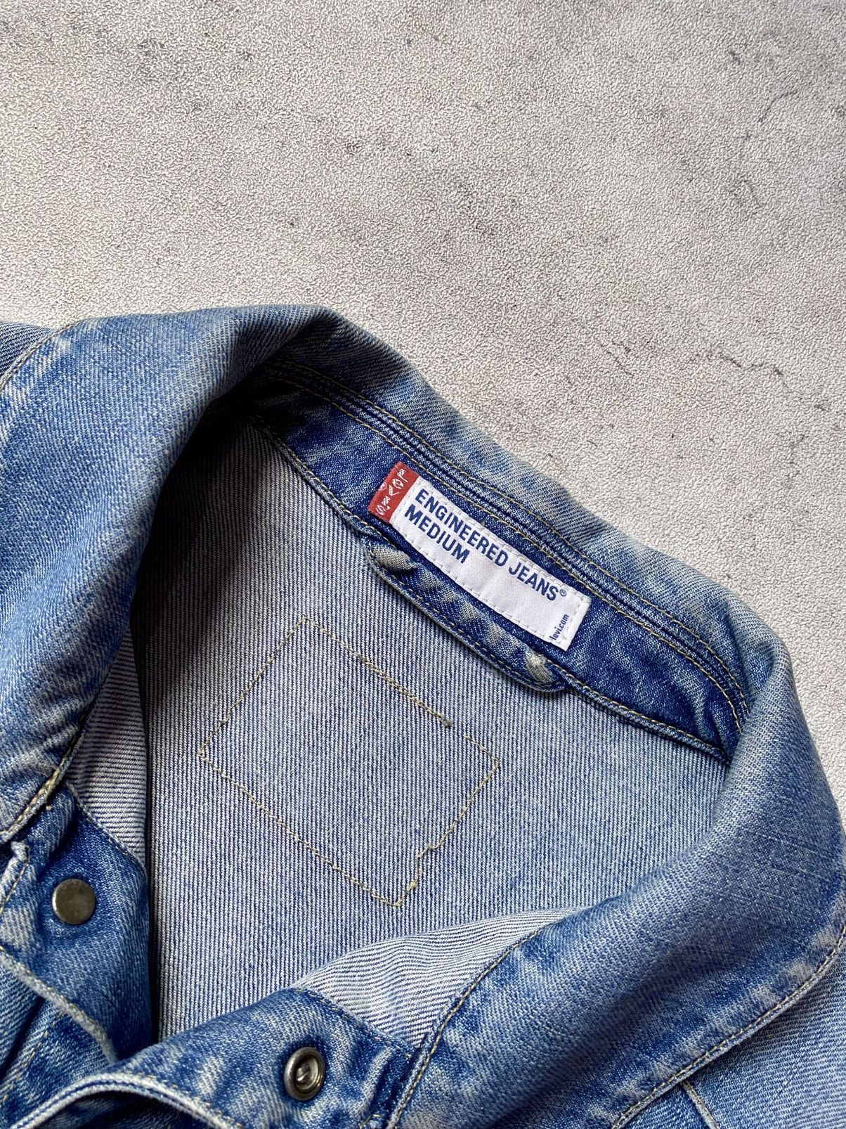 Levi's Vintage Denim Levis Engineered Jeans Jacket Size US M / EU 48-50 / 2 - 10 Thumbnail