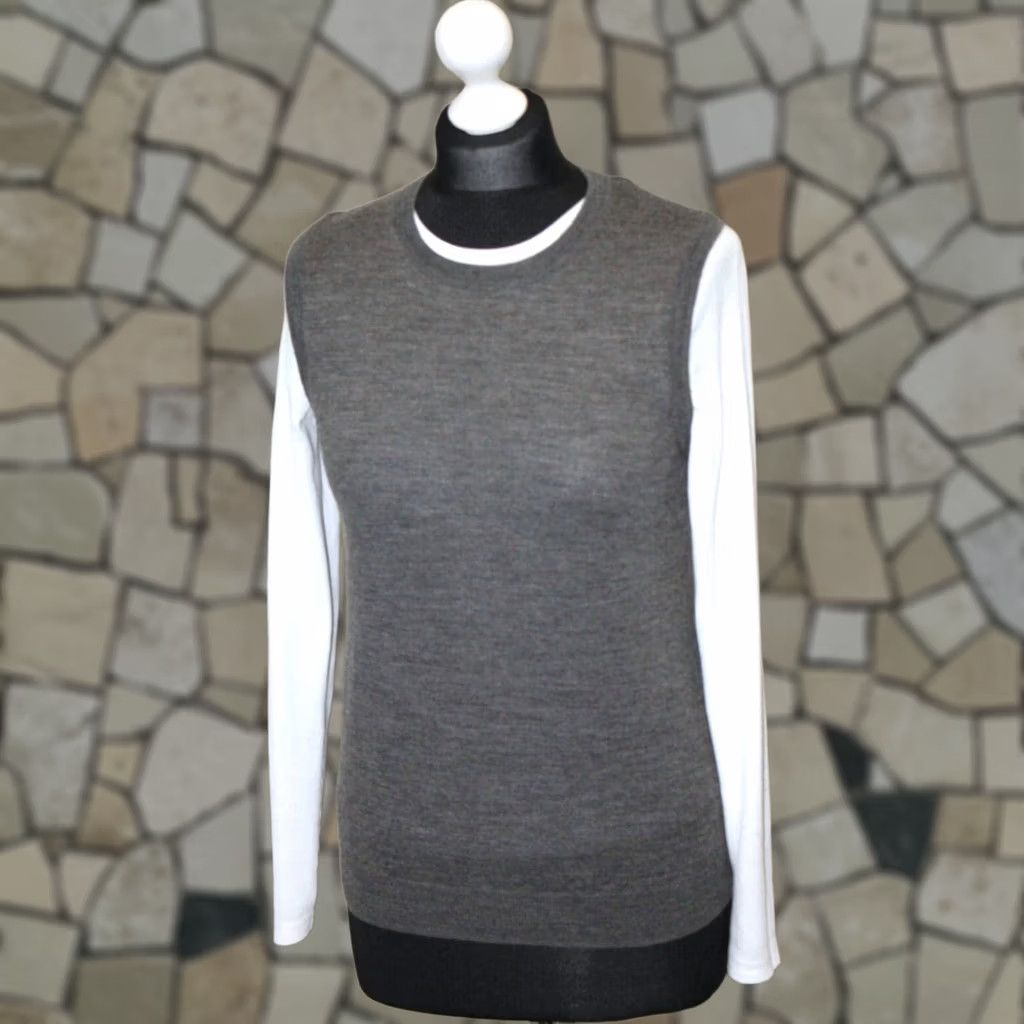 Polo Ralph Lauren Polo Ralph Lauren womens merino wool grey vest waitcoat M Size M / US 6-8 / IT 42-44 - 1 Thumbnail