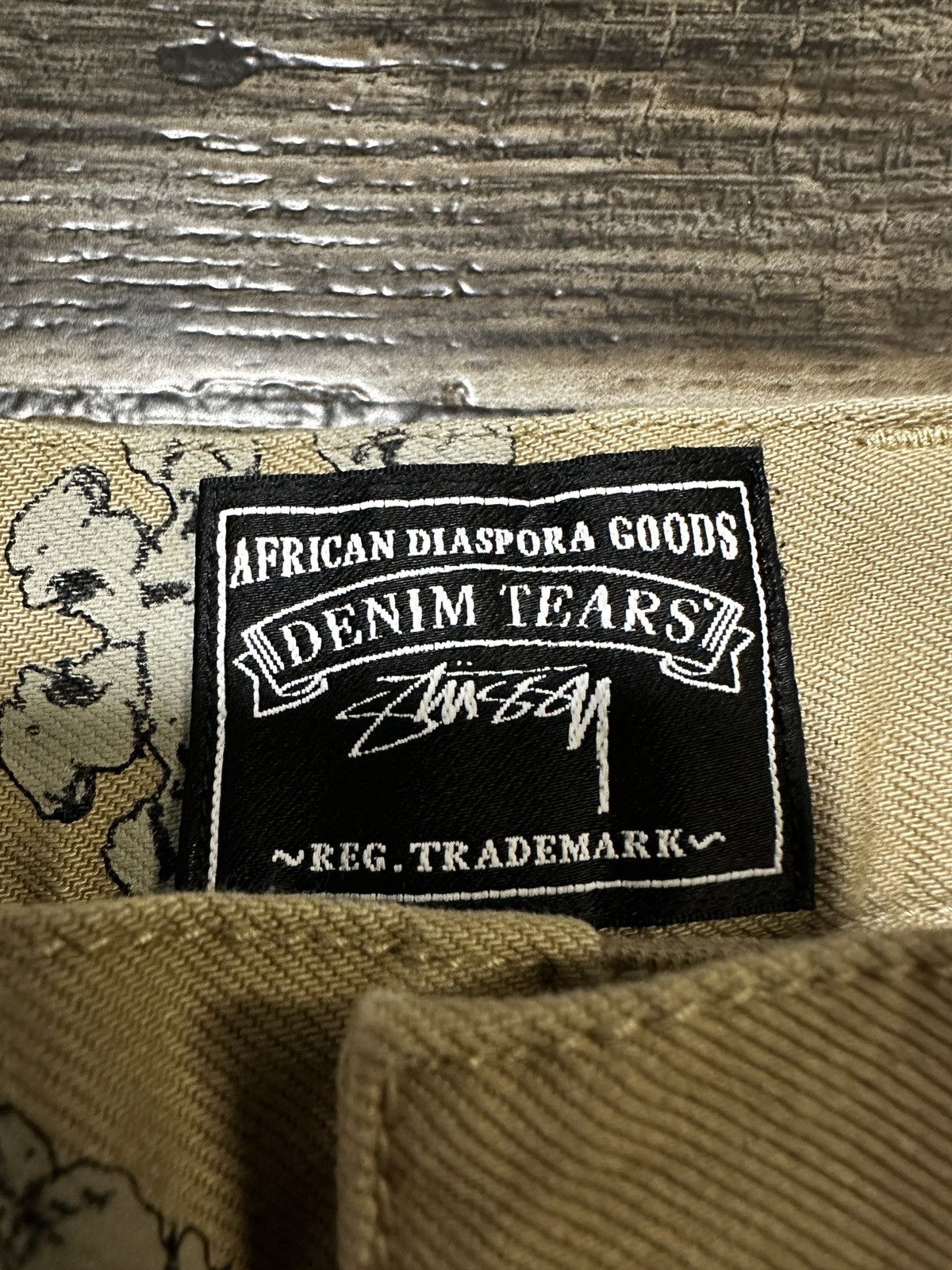 DENIM TEARS × Stussy Stussy Denim Tears SS Wreath Chinos Size US 38 / EU 54 - 3 Thumbnail