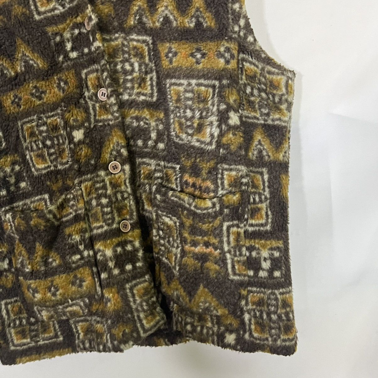 Kapital VINTAGE PROME MADE JAPANESE BRAND NATIVE WOOL VEST Size US L / EU 52-54 / 3 - 3 Thumbnail