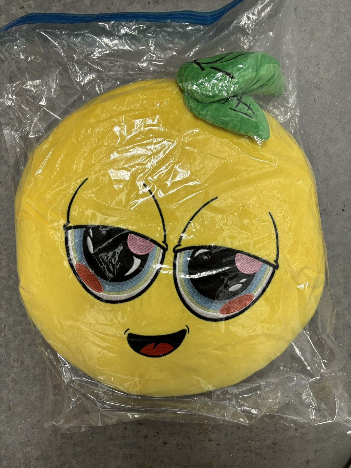 Lyrical Lemonade orders Mr Lemonhead Plush Pillow rare collectible