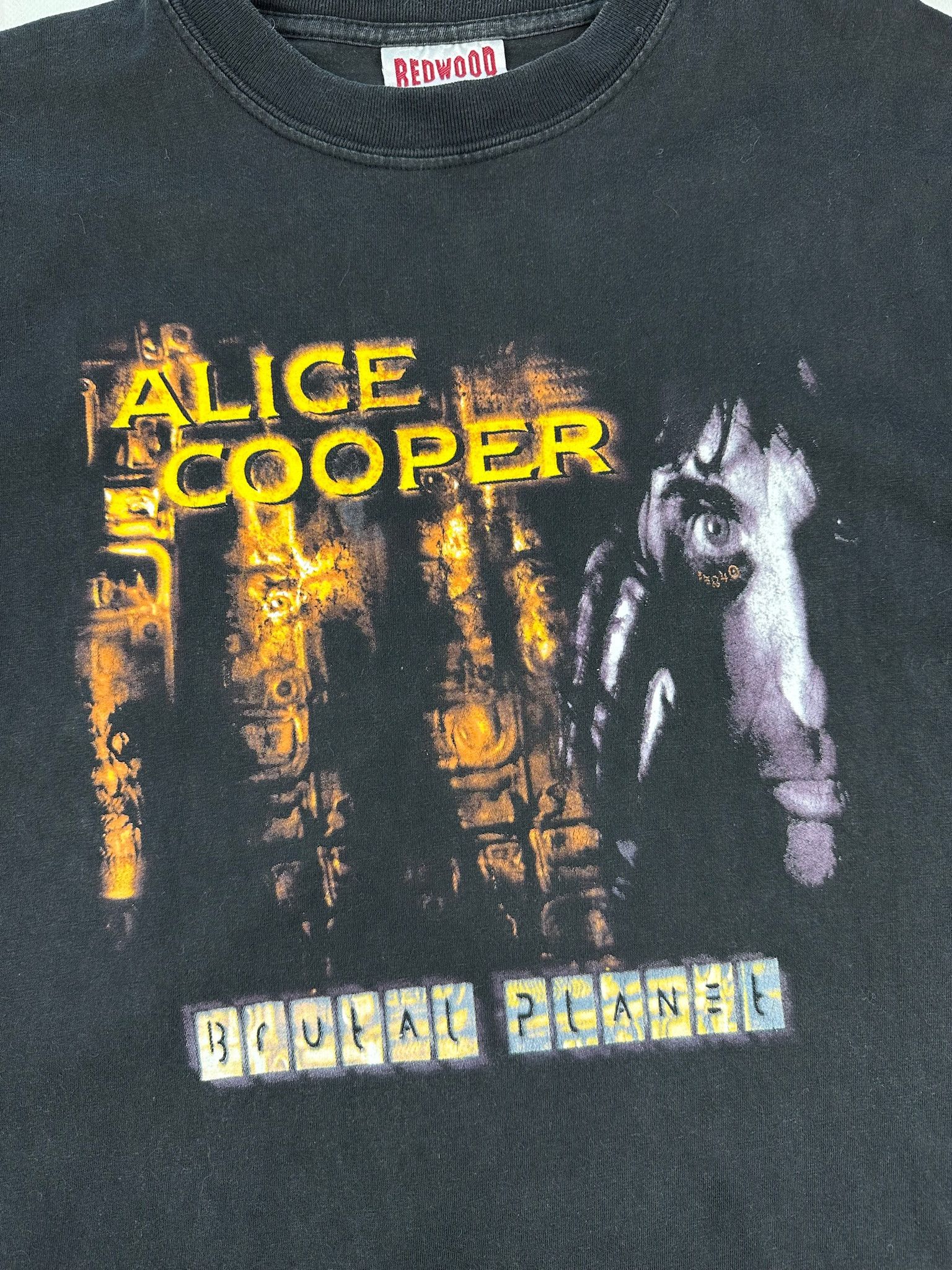 Band Tees Alice Cooper Vintage tee Band Skulls Dead Face Horror Tshirt Size US L / EU 52-54 / 3 - 5 Thumbnail