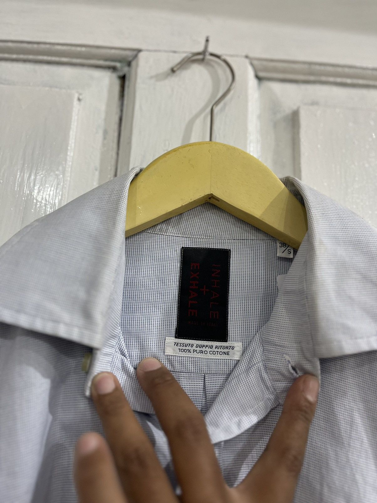 Other Button up shirt Inhale + Exhale Made Italy Size US S / EU 44-46 / 1 - 2 Thumbnail
