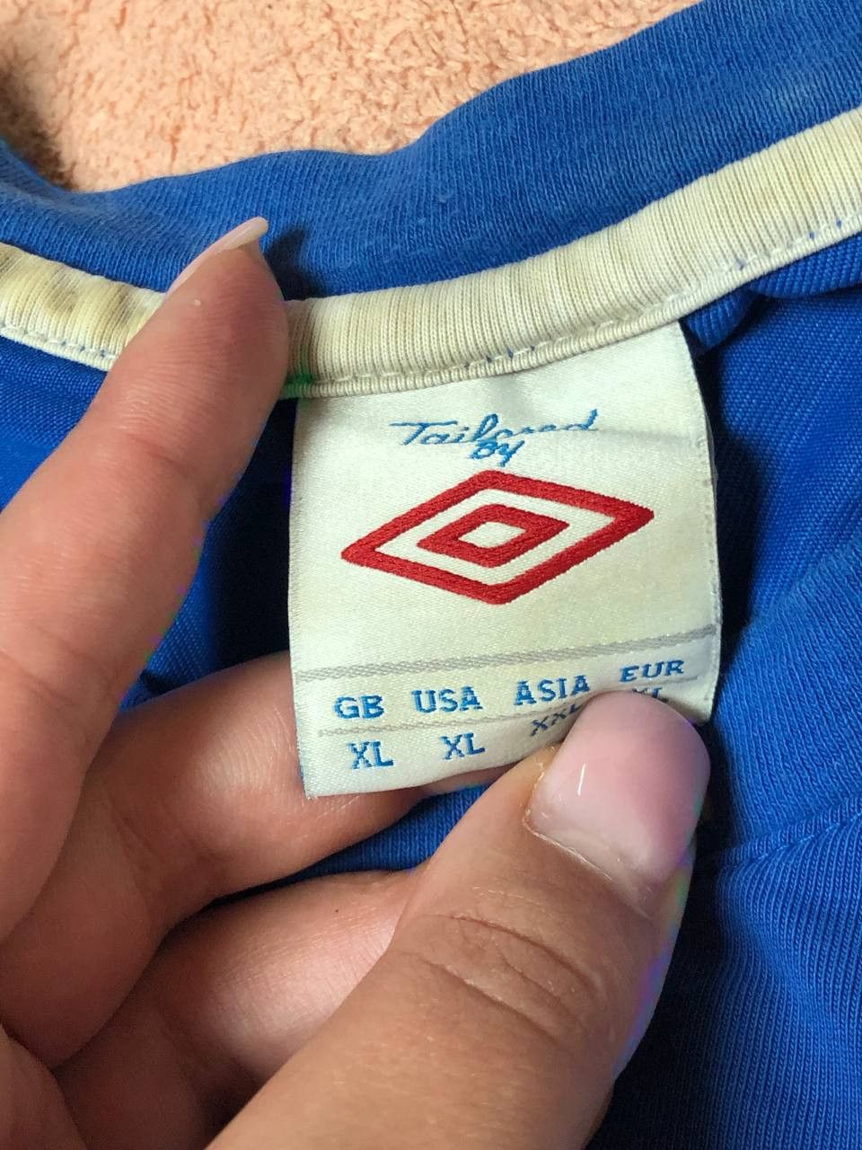 Umbro Umbro Soccer Jersey Glasgow Rangers Scotland Football Size US XL / EU 56 / 4 - 2 Thumbnail