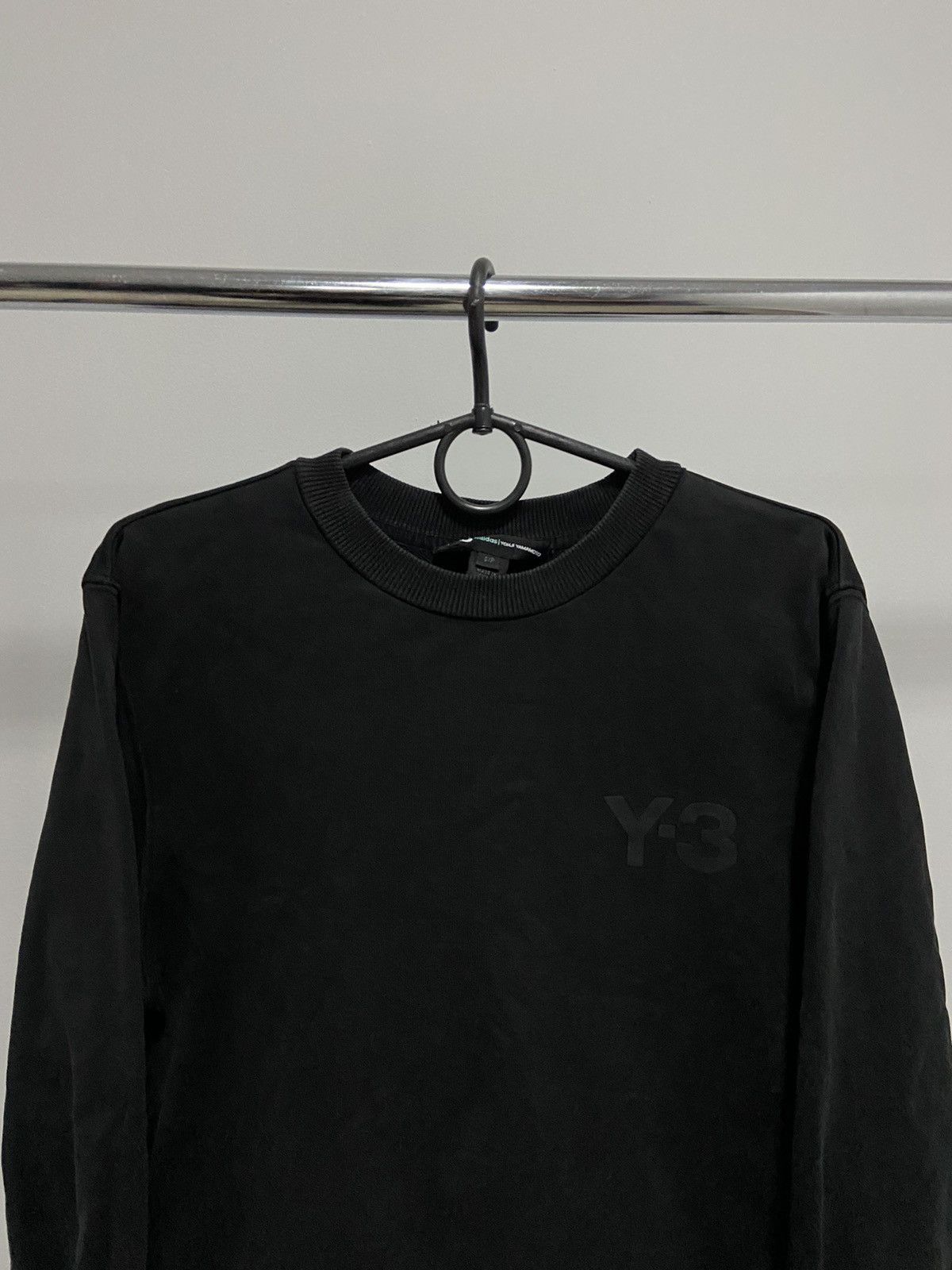 Vintage × Y-3 × Yohji Yamamoto Y-3 Yohji Yamamoto sweatshirt Small Logo Vintage Adidas Size US S / EU 44-46 / 1 - 2 Thumbnail