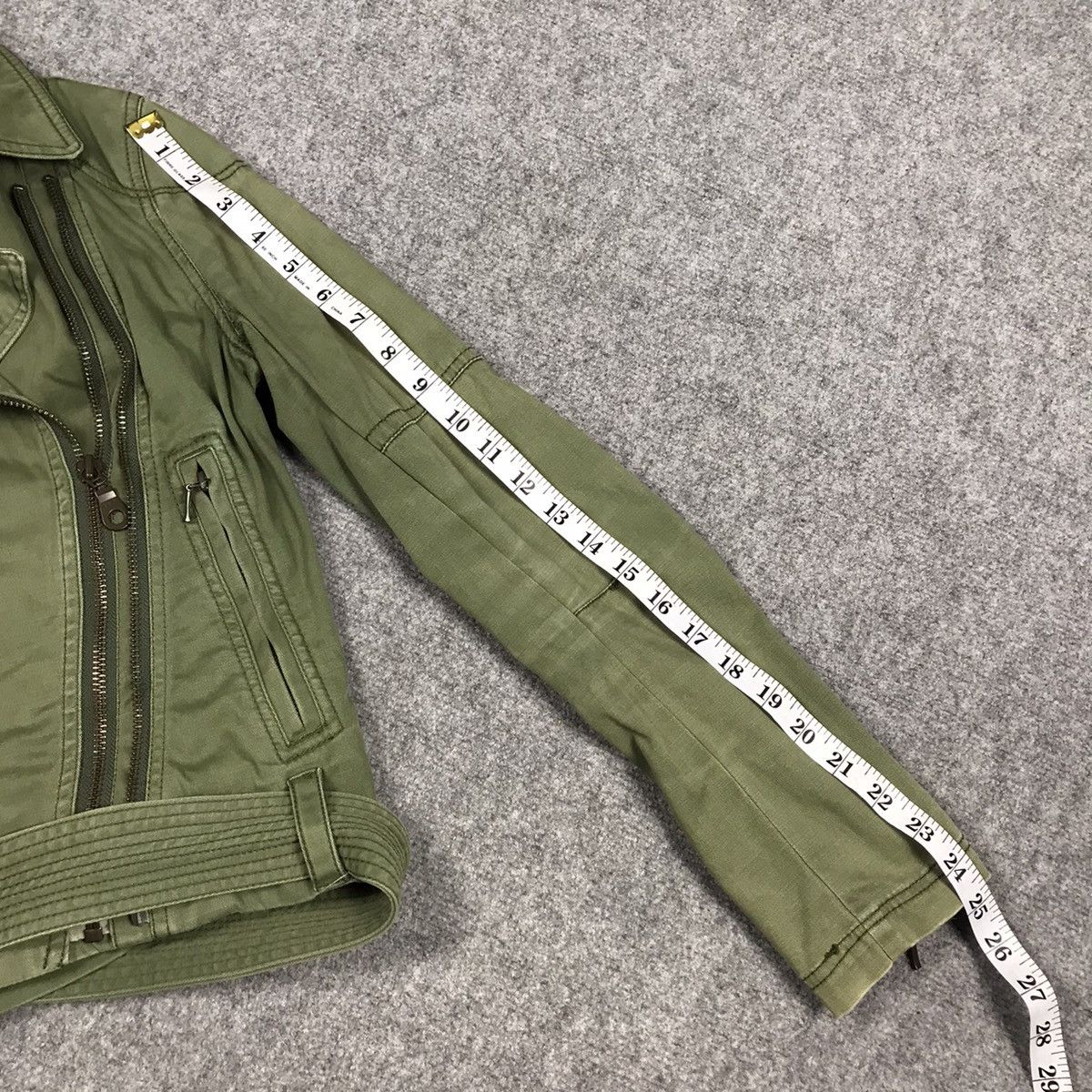 If Six Was Nine × Japanese Brand × Le Grande Bleu (L.G.B.) G.O.A JAPAN GREEN MILITARY CROPPED JACKET Size US XS / EU 42 / 0 - 17 Thumbnail