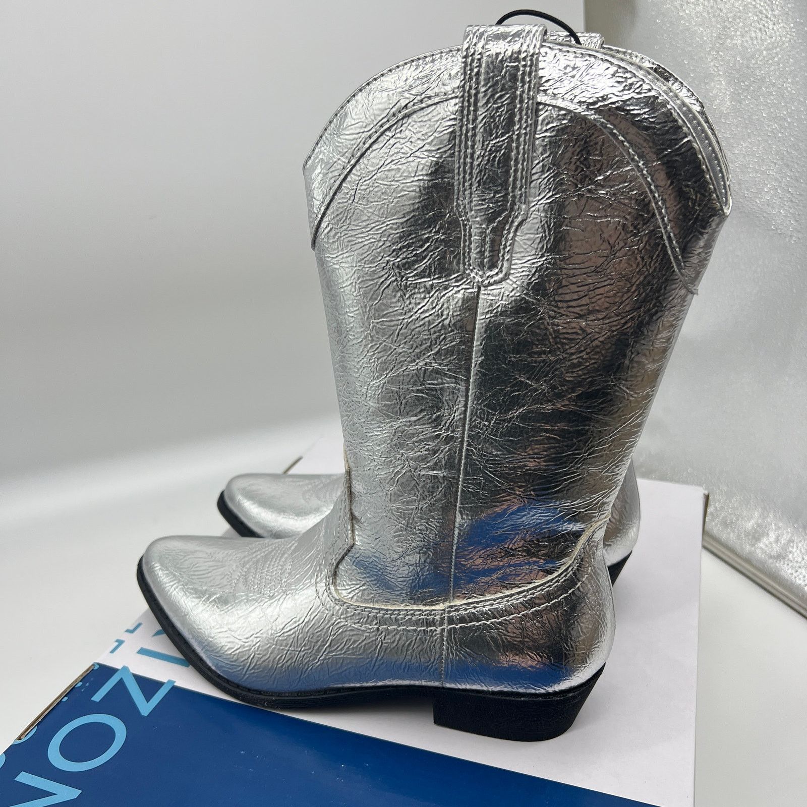 Other Arizona Jean Co Womens Western Heel Bootie Size US 7 / IT 37 - 10 Thumbnail