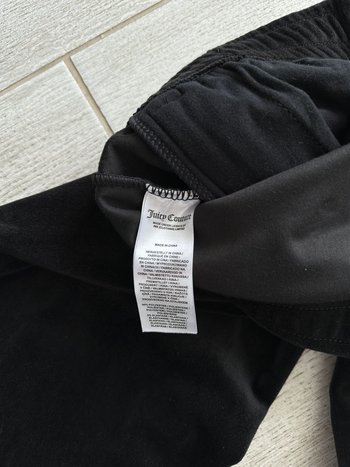 Juicy Couture Juicy Couture Big Logo Velvet Pants Vintage Y2K Style Size 32" / US 10 / IT 46 - 11 Thumbnail