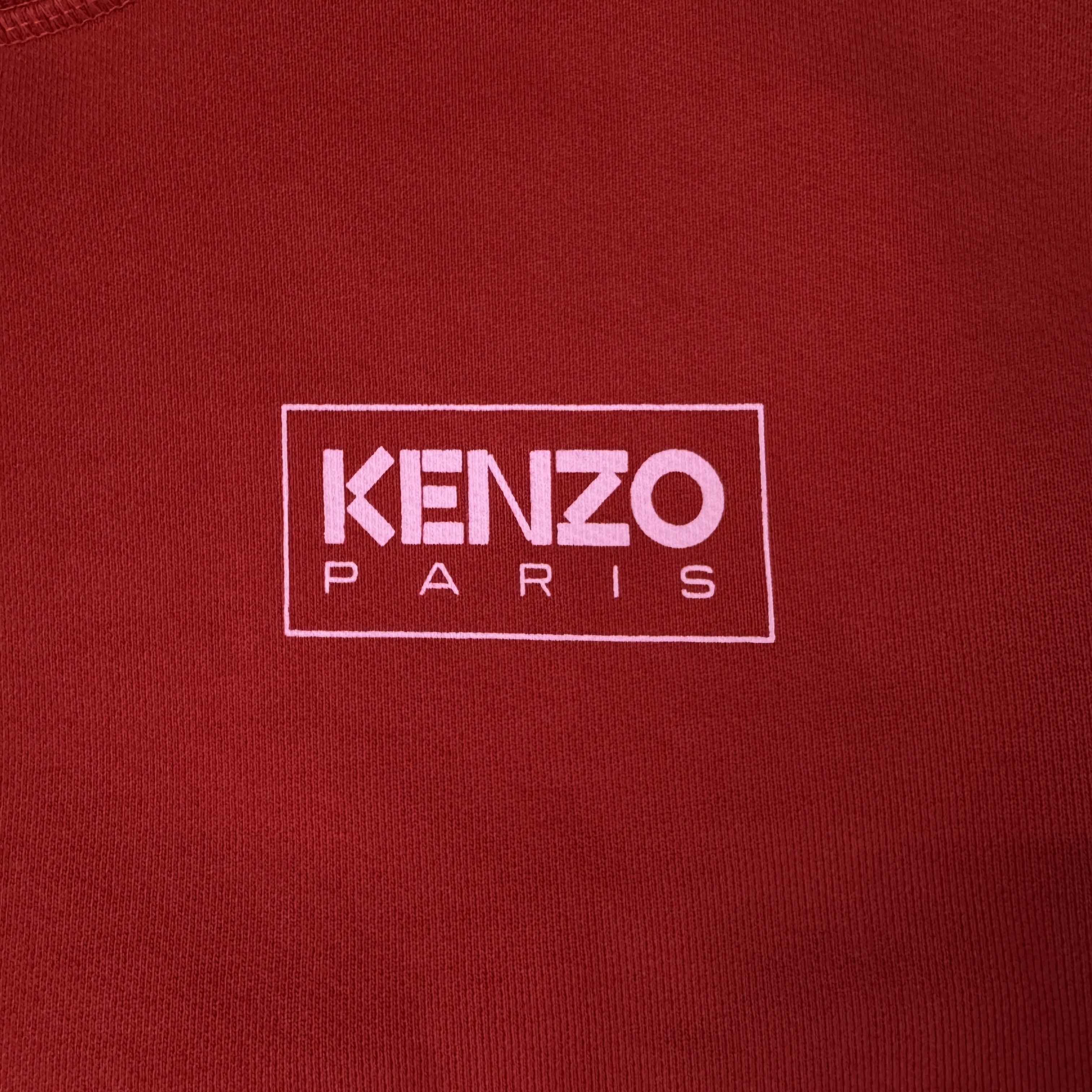 Kenzo Kenzo Red Logo Sweater Dress Size M / US 6-8 / IT 42-44 - 7 Thumbnail