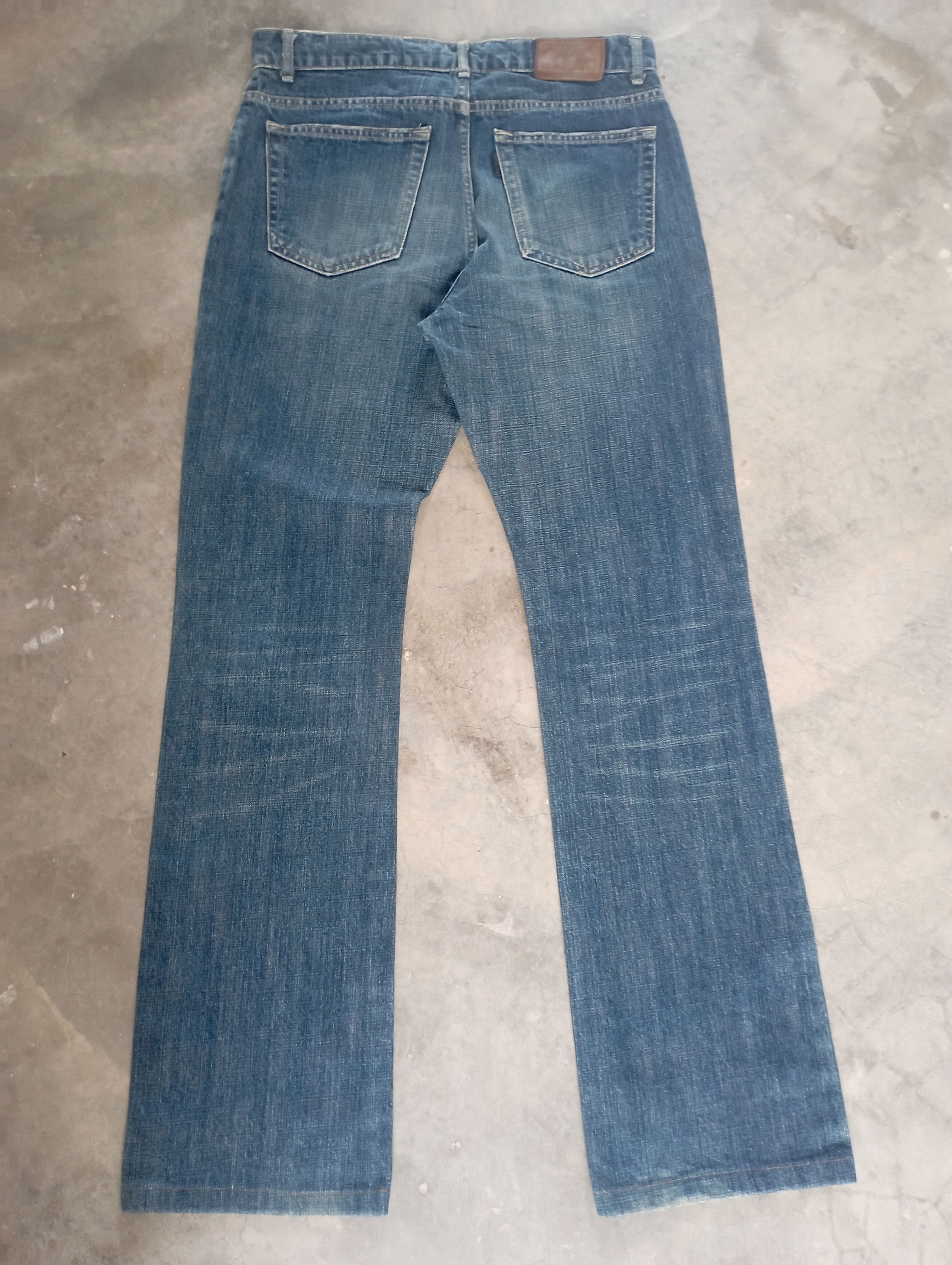 Issey Miyake Issey Miyake Tete Homme Stone Wash Distressed Denim Size US 31 - 2 Thumbnail