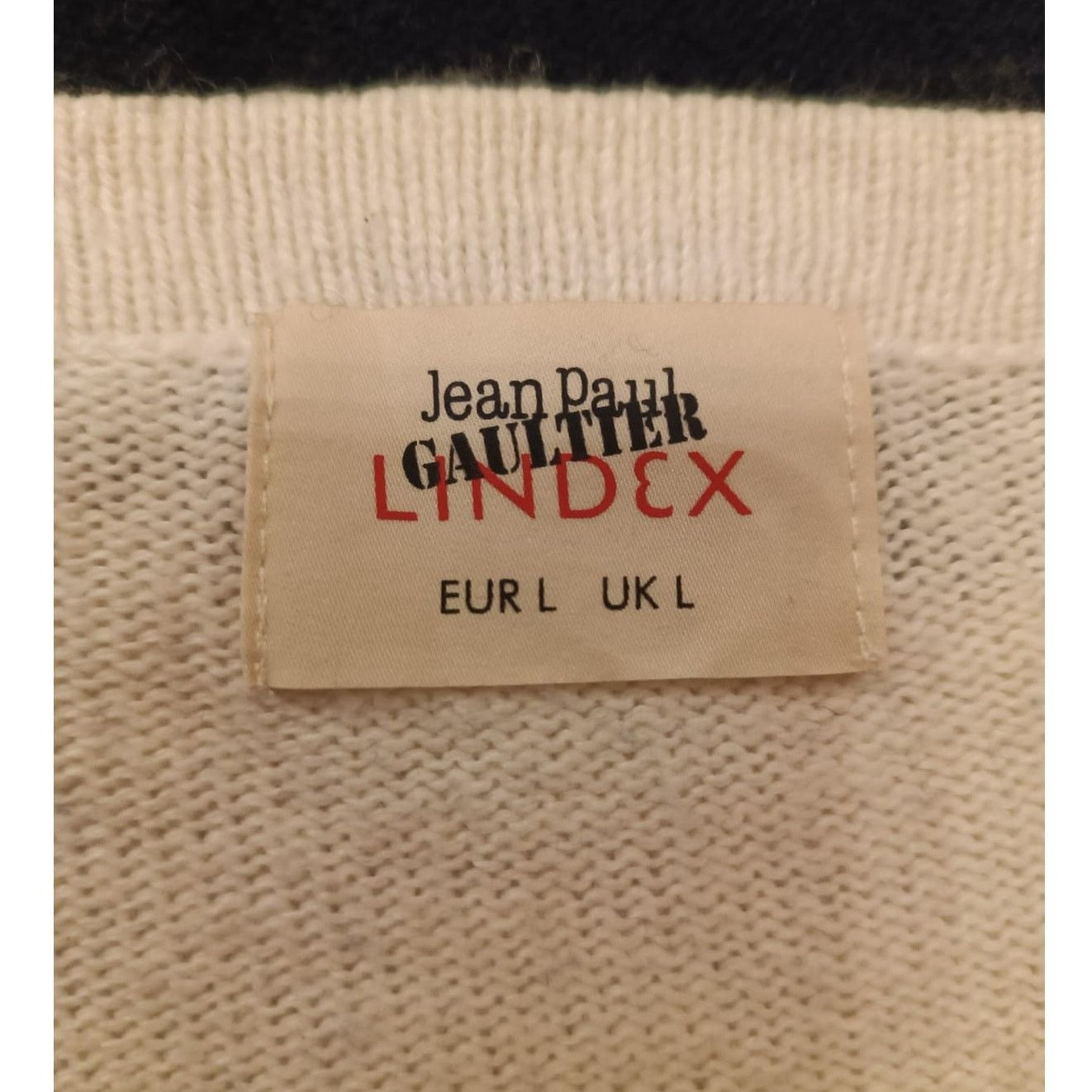Jean Paul Gaultier Jean Paul Gaultier Lindex Casual Dress Wool Striped Size L Size L / US 10 / IT 46 - 11 Thumbnail