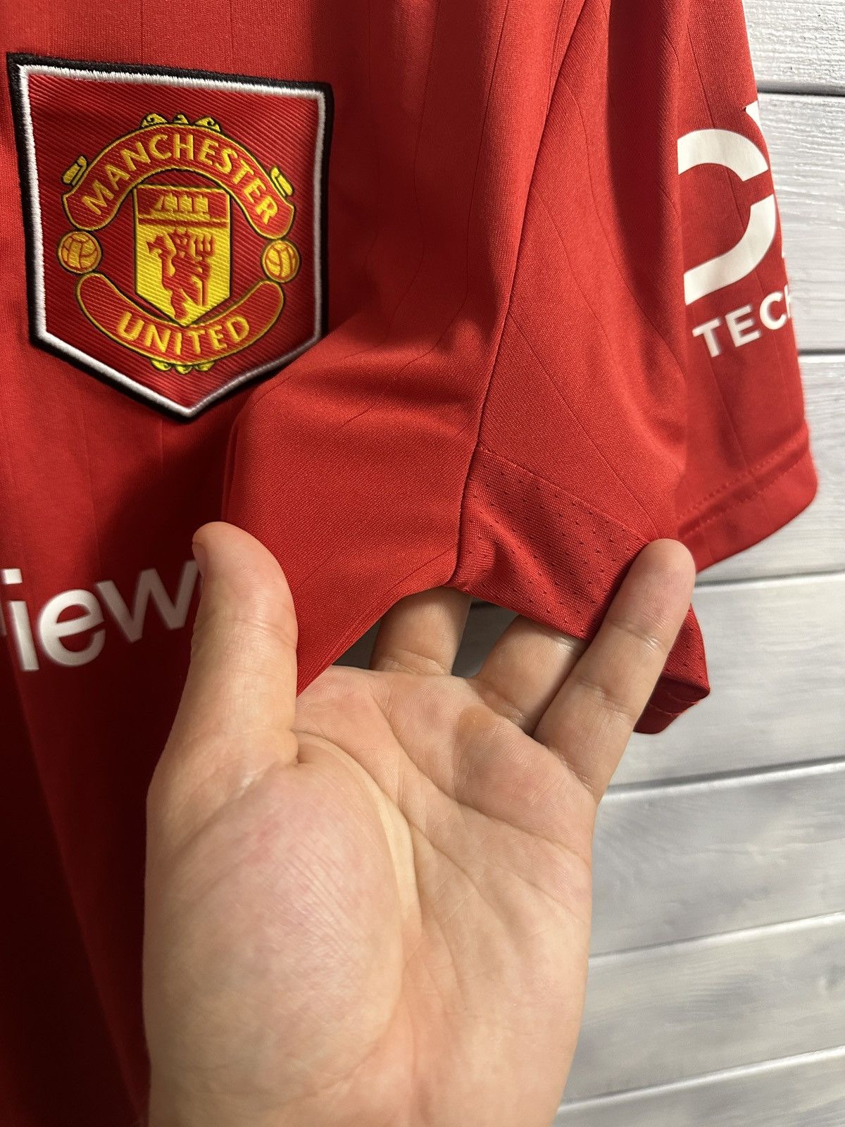 Adidas Rare Soccer Jersey B.Fernandez Manchester United Adidas 2022 Size US M / EU 48-50 / 2 - 12 Thumbnail