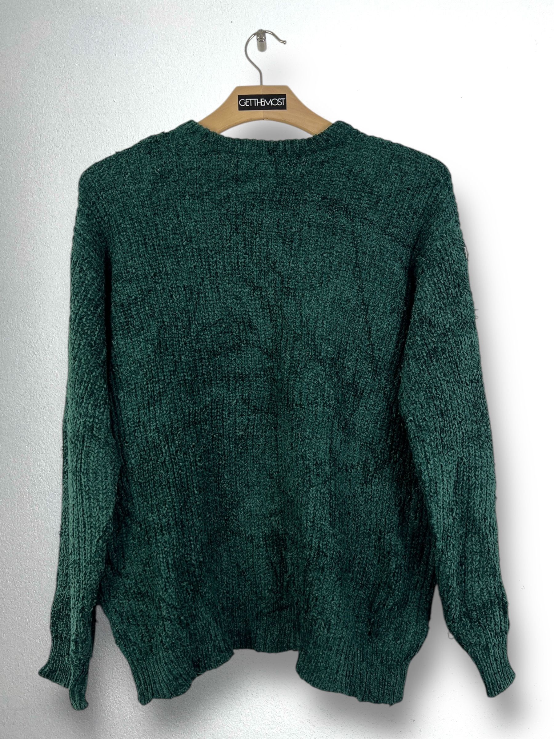 Japanese Brand Back Number Knit Sweater (L) GTMPT877 Size US L / EU 52-54 / 3 - 7 Thumbnail