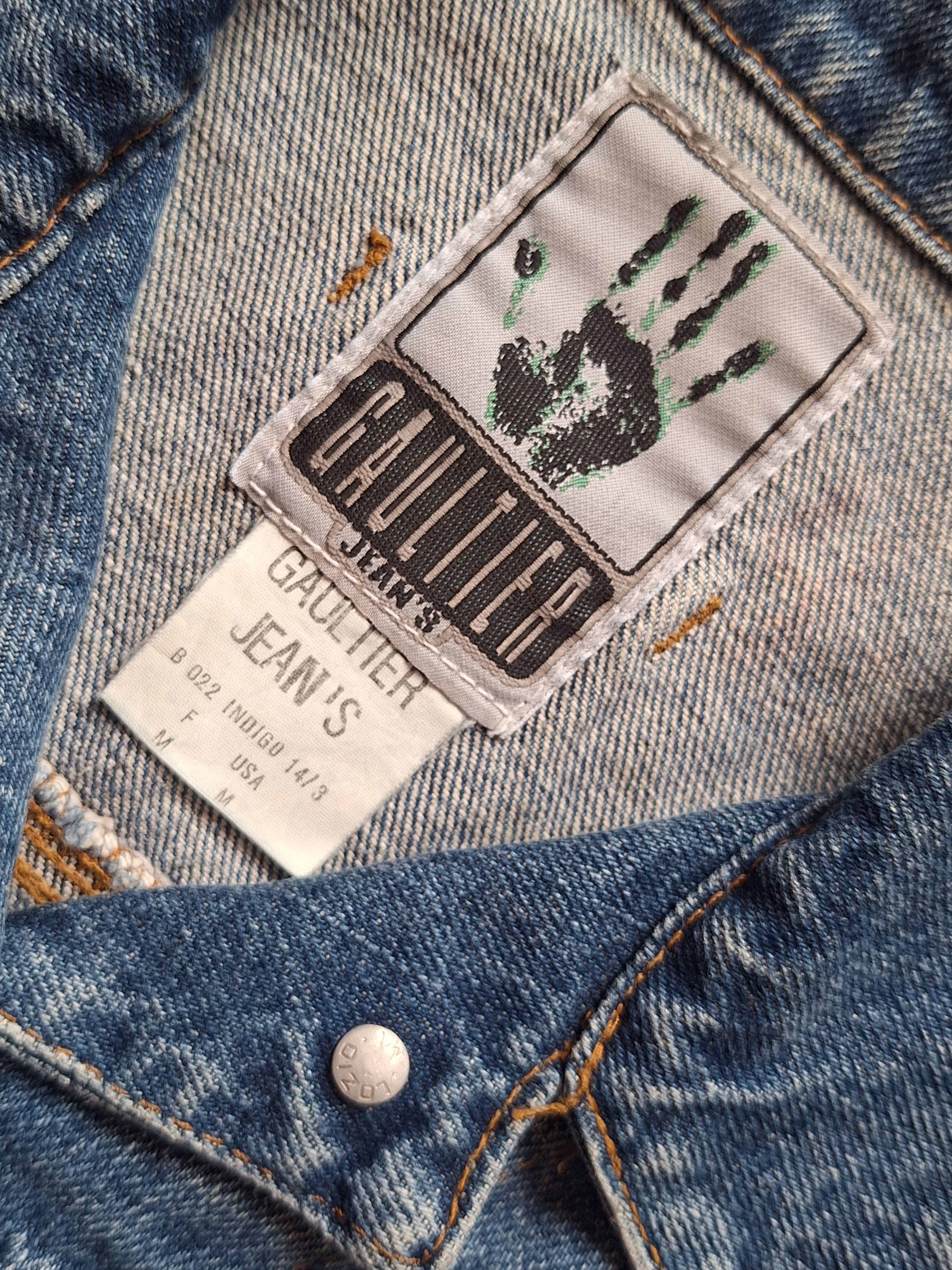 Jean Paul Gaultier GAULTIER JEANS / Denim Jacket Size M / US 6-8 / IT 42-44 - 4 Thumbnail