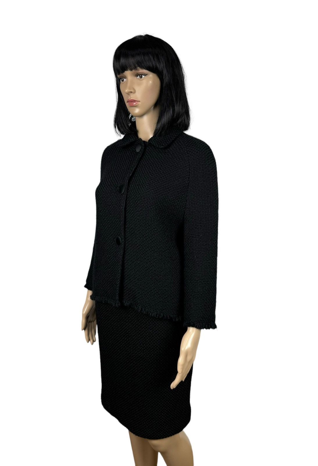 Cerruti 1881 Cerruti 1881 Wool Knit Skirt Suit Jacket size 42 Size 28" / US 6 / IT 42 - 9 Thumbnail