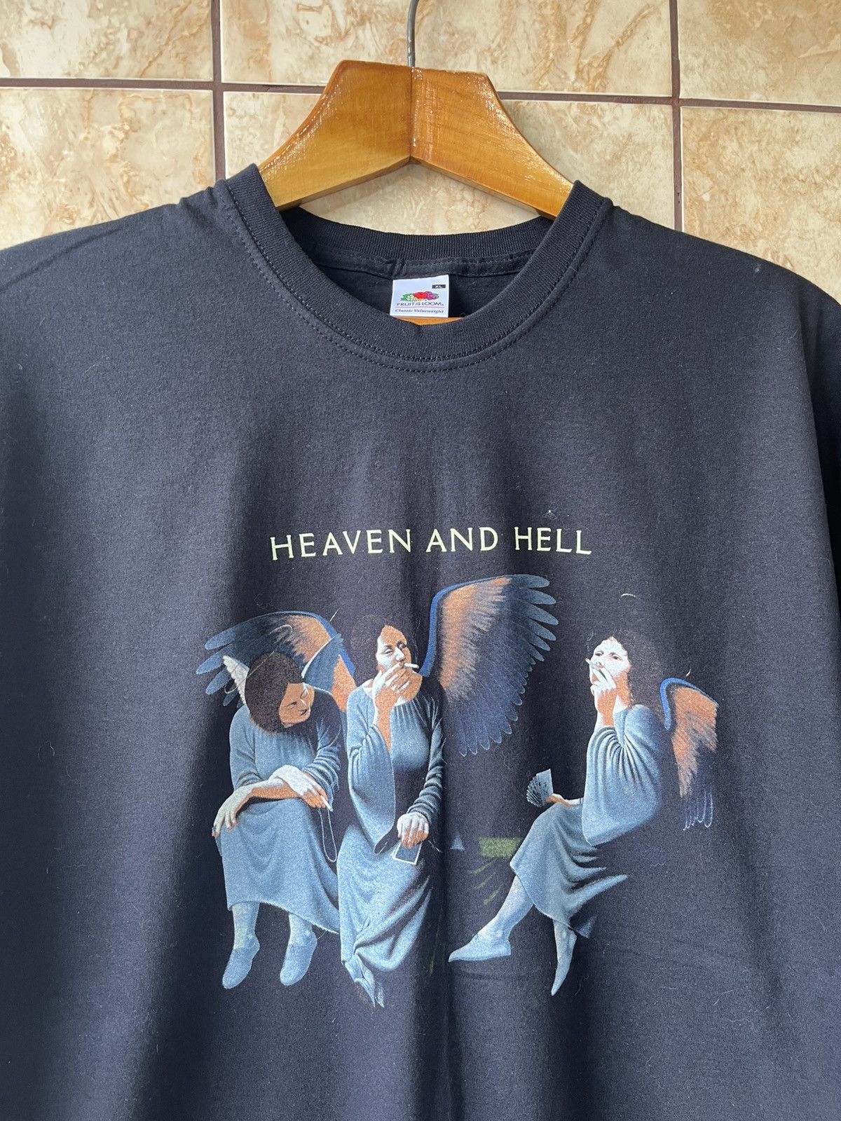Black Sabbath Black Sabbath heaven and hell 2007 tee shirt Size US XL / EU 56 / 4 - 3 Thumbnail