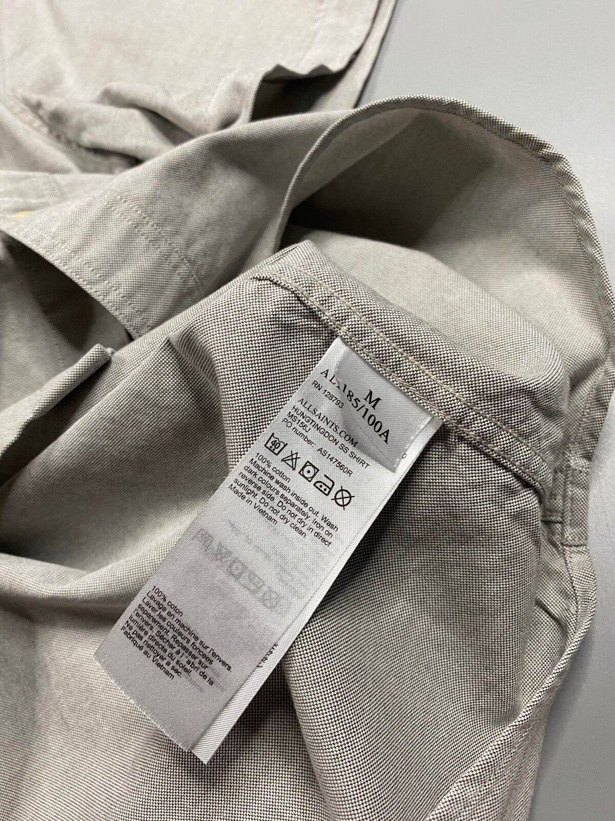 Allsaints AllSaints hungtingdon ss shirt Size US M / EU 48-50 / 2 - 5 Thumbnail