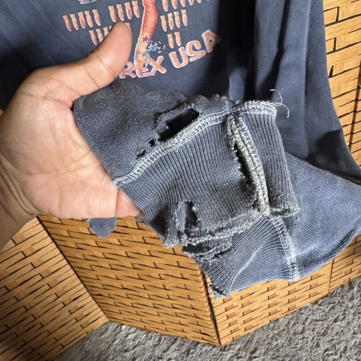 Avirex Vintage Trashed Avirex Bombardier Sweatshirt Size US L / EU 52-54 / 3 - 5 Thumbnail