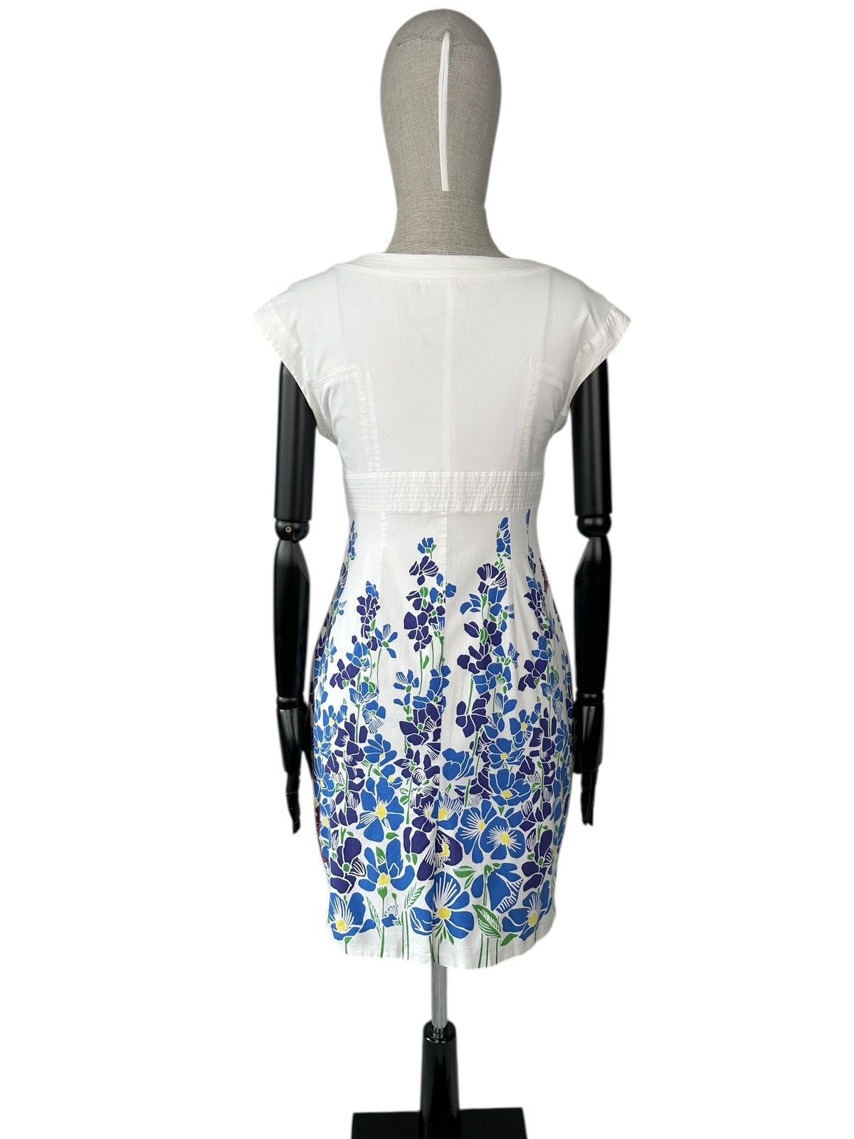 Karen Millen KAREN MILLEN Floral Print Zip Sheath Dress UK 12 Size M / US 6-8 / IT 42-44 - 2 Thumbnail