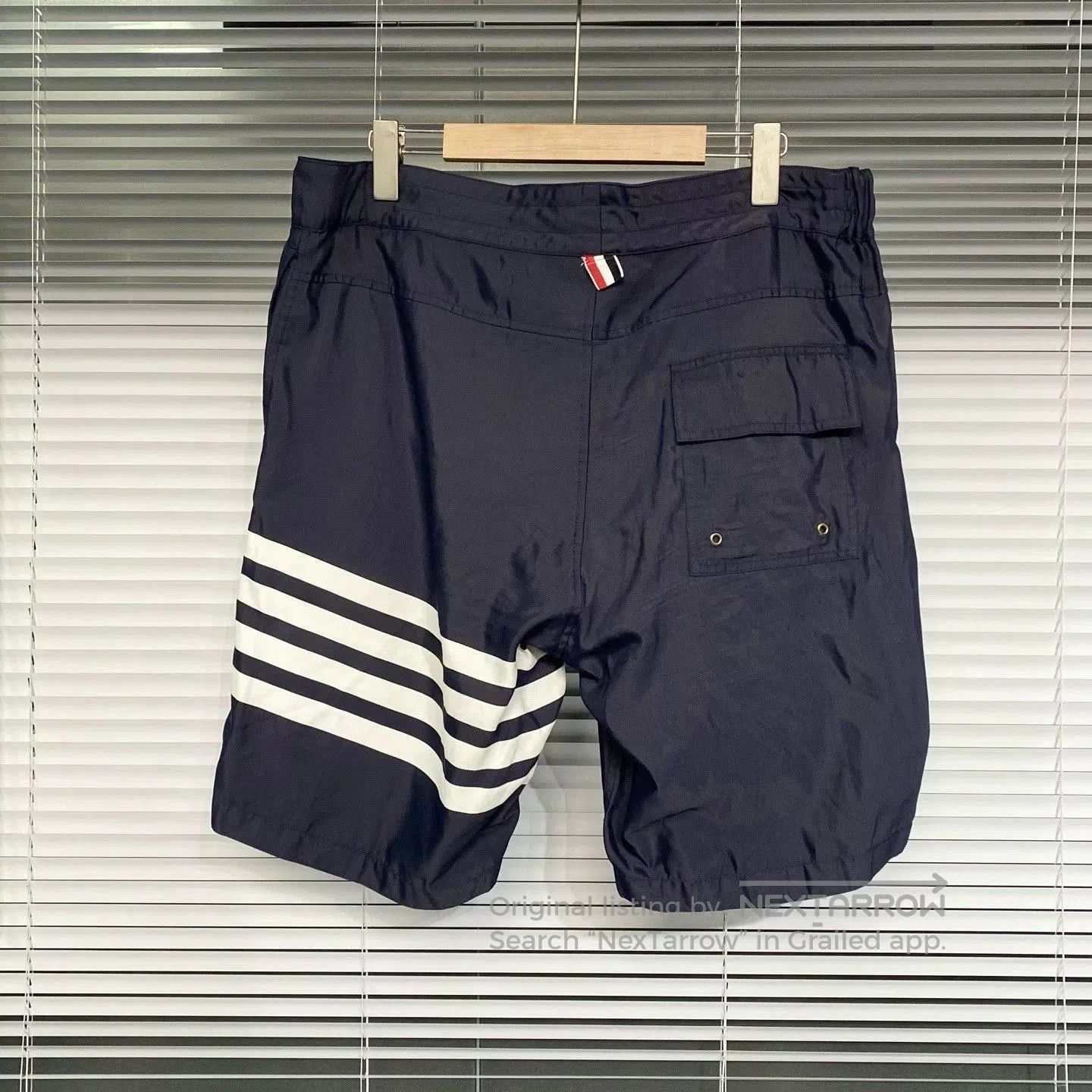Thom Browne Thom Browne Classic Stripe Nylon Casual Shorts. Size US 30 / EU 46 - 2 Thumbnail