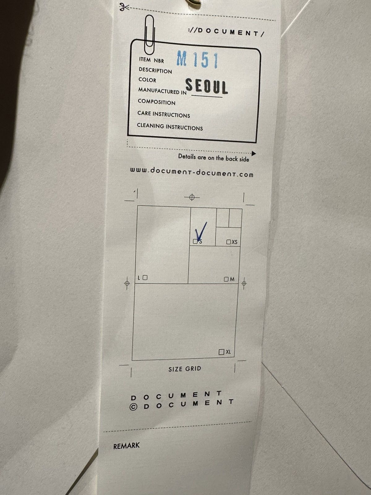 Document Document Korea wool melting field shirting jacket Size US S / EU 44-46 / 1 - 12 Thumbnail
