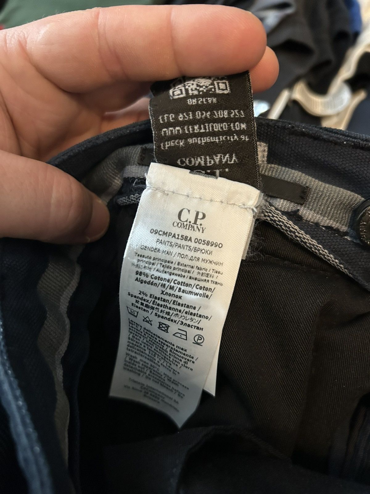 C.P. Company Corduroy Navy Cargos Size US 32 / EU 48 - 7 Thumbnail