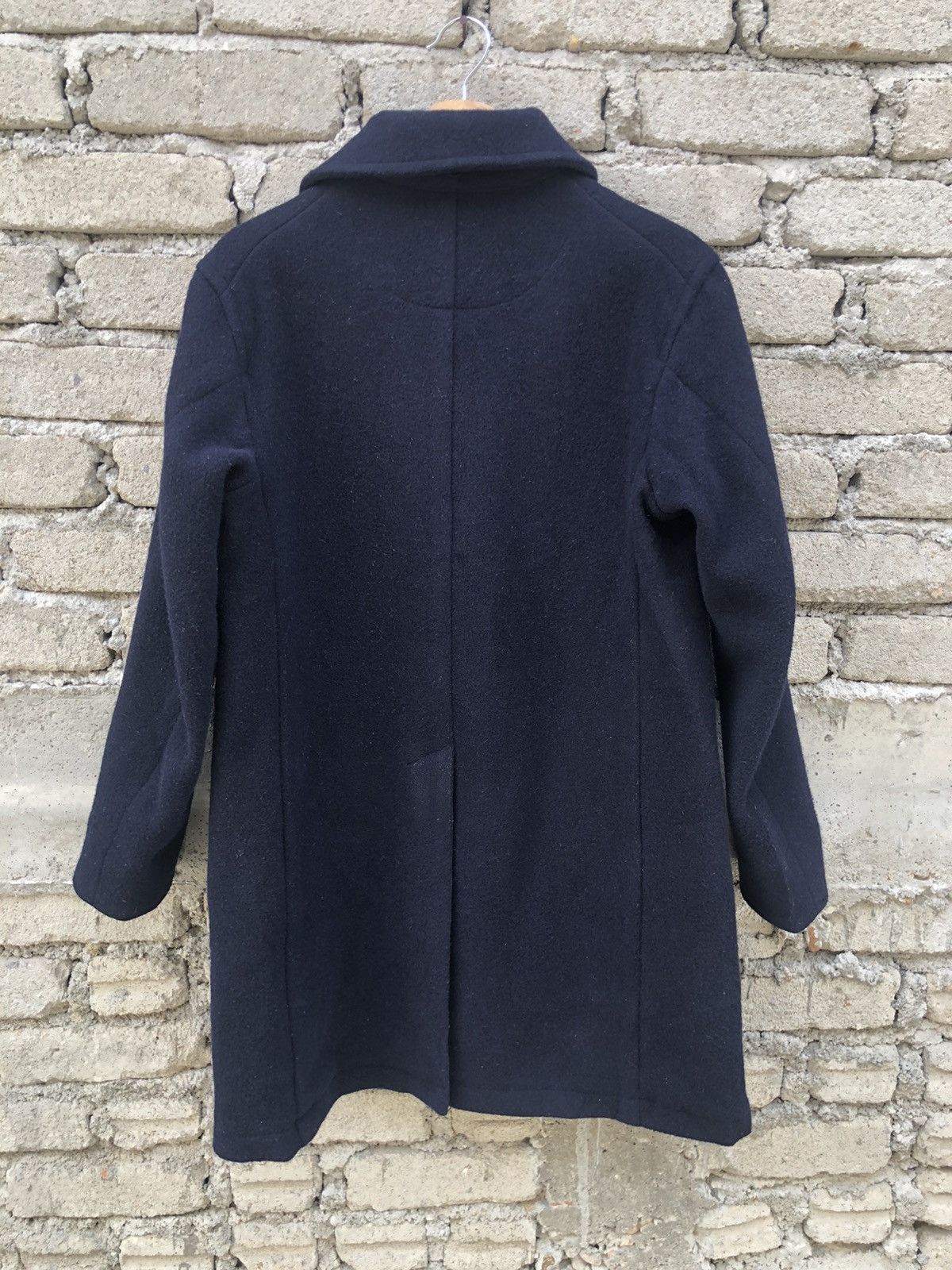 Danton × Japanese Brand Vintage Danton Vetements De Travails Wool Trench Coat Size US M / EU 48-50 / 2 - 2 Thumbnail