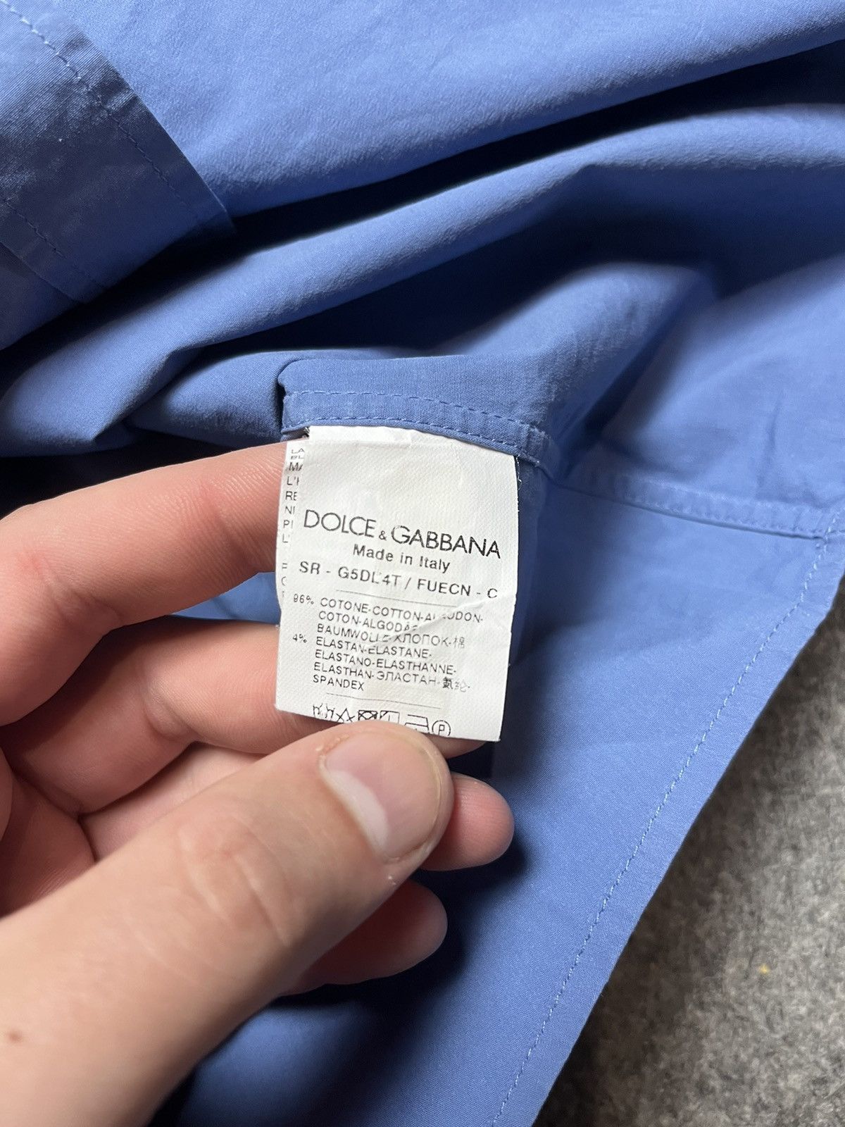 Dolce & Gabbana Dolce Gabbana Gold shirt Size US S / EU 44-46 / 1 - 5 Thumbnail
