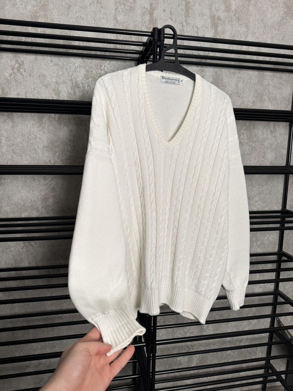 Burberry Vintage Very rare Sweater Burberrys Size US XL / EU 56 / 4 - 3 Thumbnail