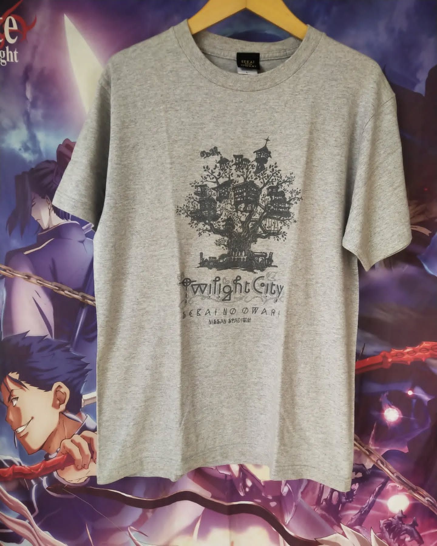 Band Tees Sekai no Owari Twilight City Grey Graphic Band Tee Size US L / EU 52-54 / 3 - 1 Thumbnail