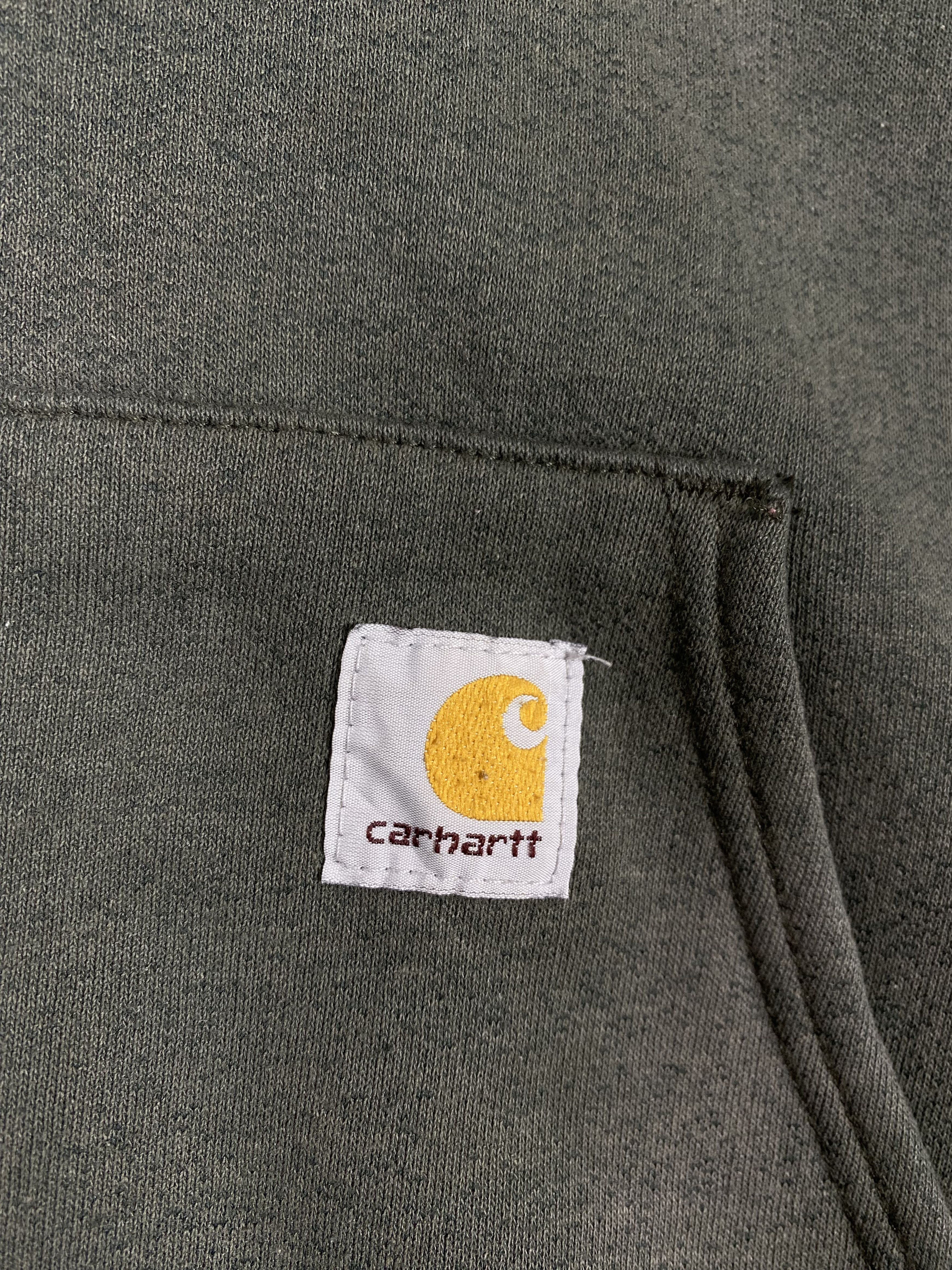 Carhartt Vintage Carhartt Faded Hoodie Sweater PJ2511 Size US L / EU 52-54 / 3 - 4 Thumbnail