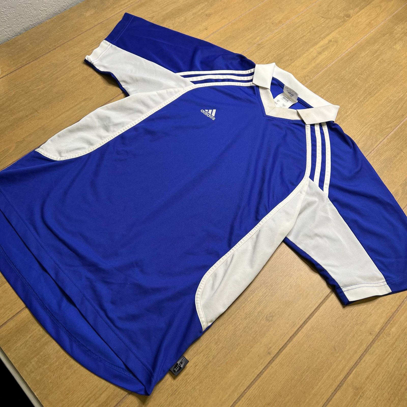 Adidas Adidas Vintage Jersey Football Soccer Shirt 90s 00s Blue M Size US M / EU 48-50 / 2 - 8 Thumbnail