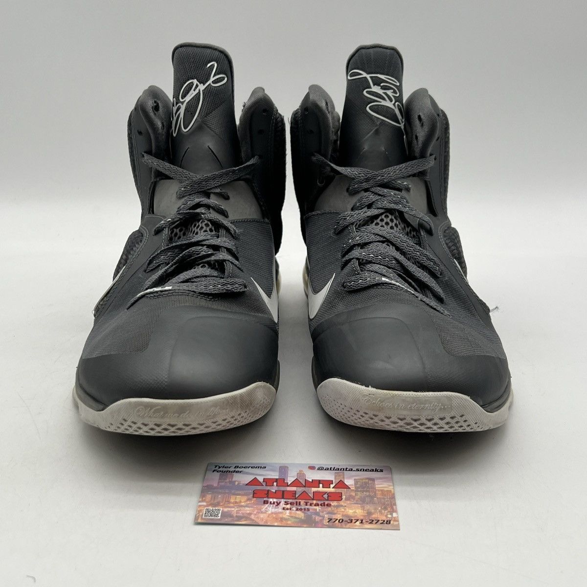 Nike Lebron 9 cool grey Size US 12 / EU 45 - 2 Thumbnail