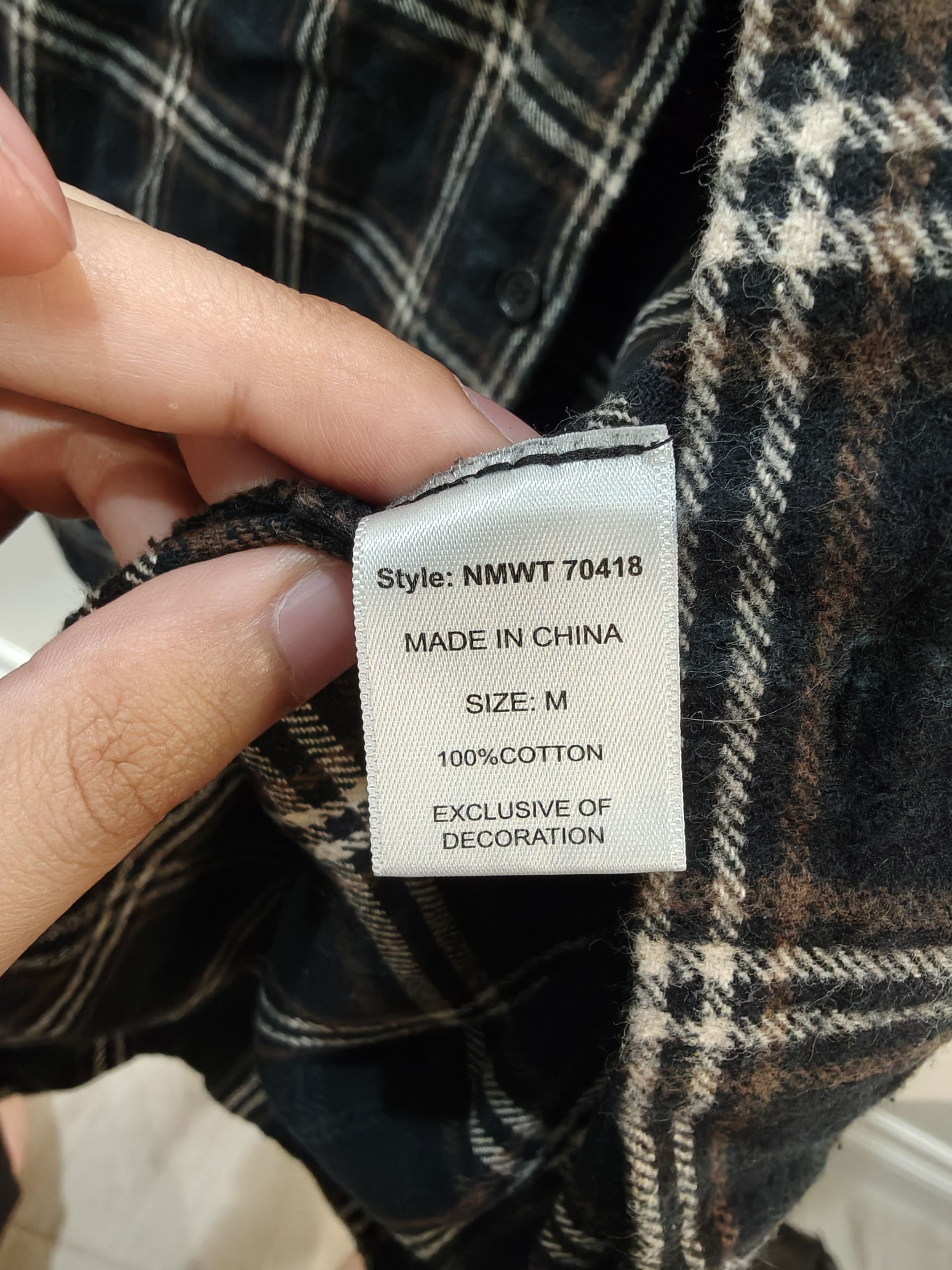 Fashion Nova Fashion Nova Flannel Size US M / EU 48-50 / 2 - 4 Thumbnail