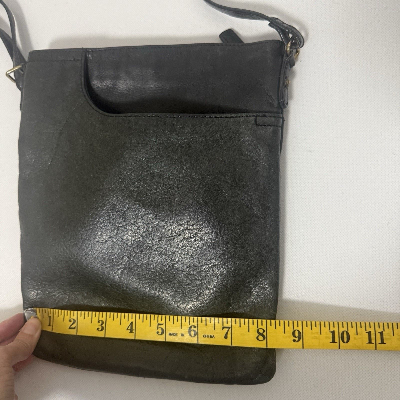 Other Margot Ny Split Pocket Soft Leather Crossbody Purse Classic Size ONE SIZE - 5 Thumbnail