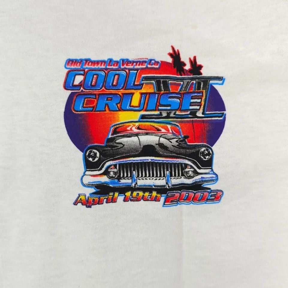 Anvil VINTAGE Car Show T Shirt Mens Size Large Y2K 2003 Cool Cruise Old Town La Verne Size US L / EU 52-54 / 3 - 3 Thumbnail